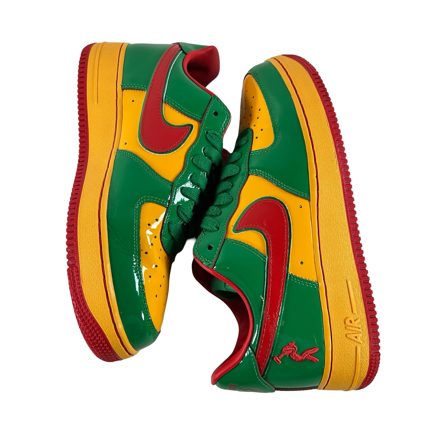 IH4383 300 Nike Air Force 1 Low Lil Yachty Concrete Boys Lucky Green [USED] - 9.5 M (Used2)