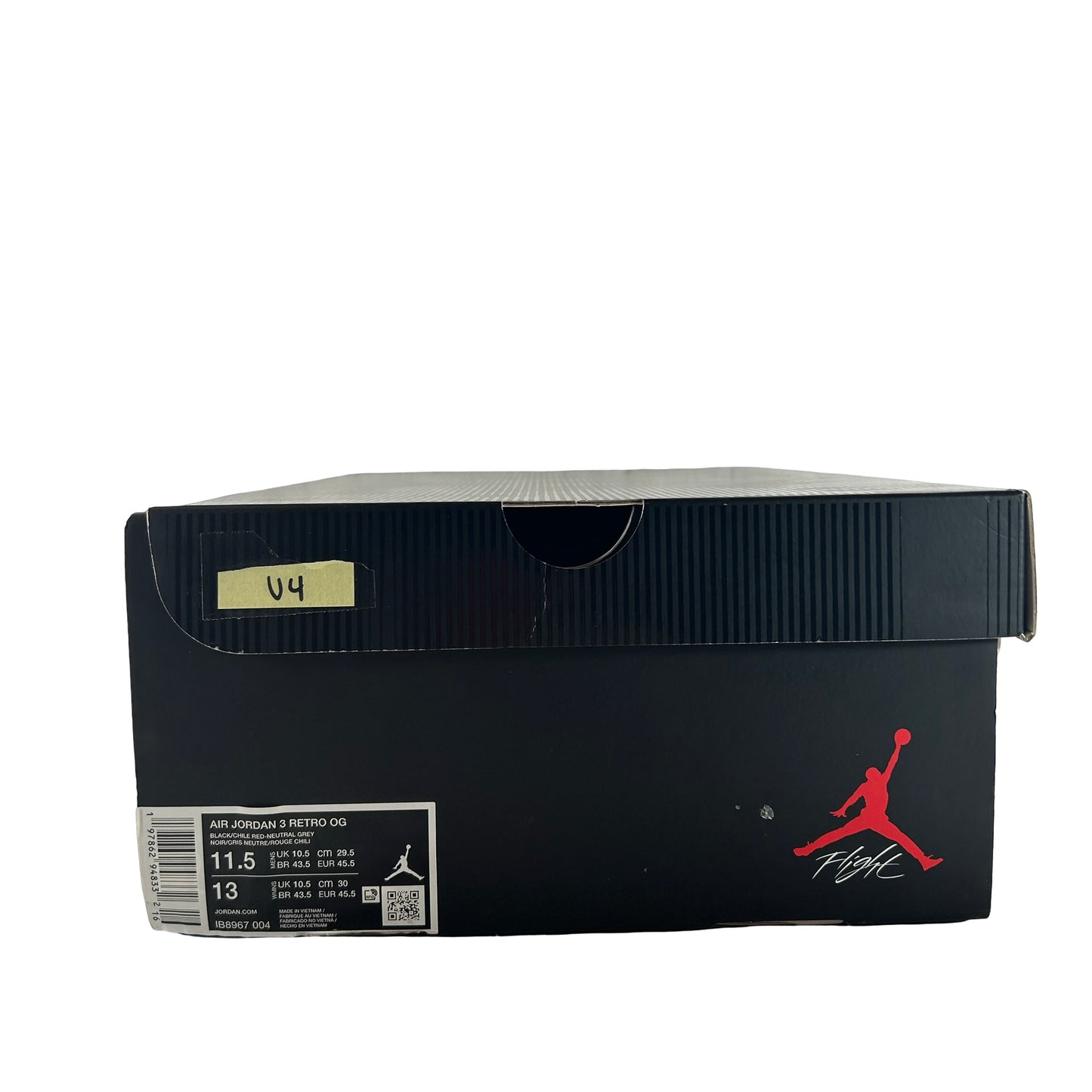 IB8967 004 Jordan 3 Retro OG Rare Air [USED] - 11.5 M (Used4)