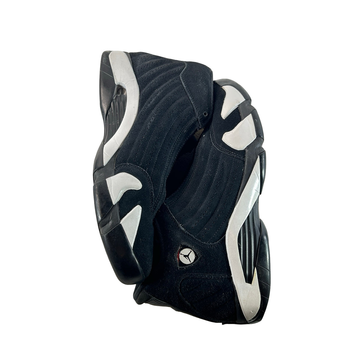 487471 016 Jordan 14 Retro Black White [USED] - 11.5 M (Used)