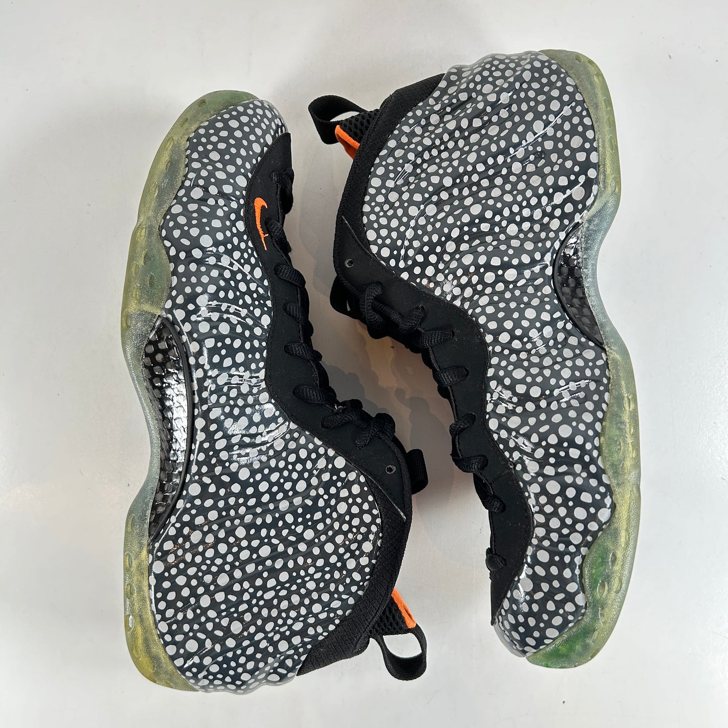 575420 003 Nike Air Foamposite One Safari [USED] - 10.5 M (Used) (No Box)