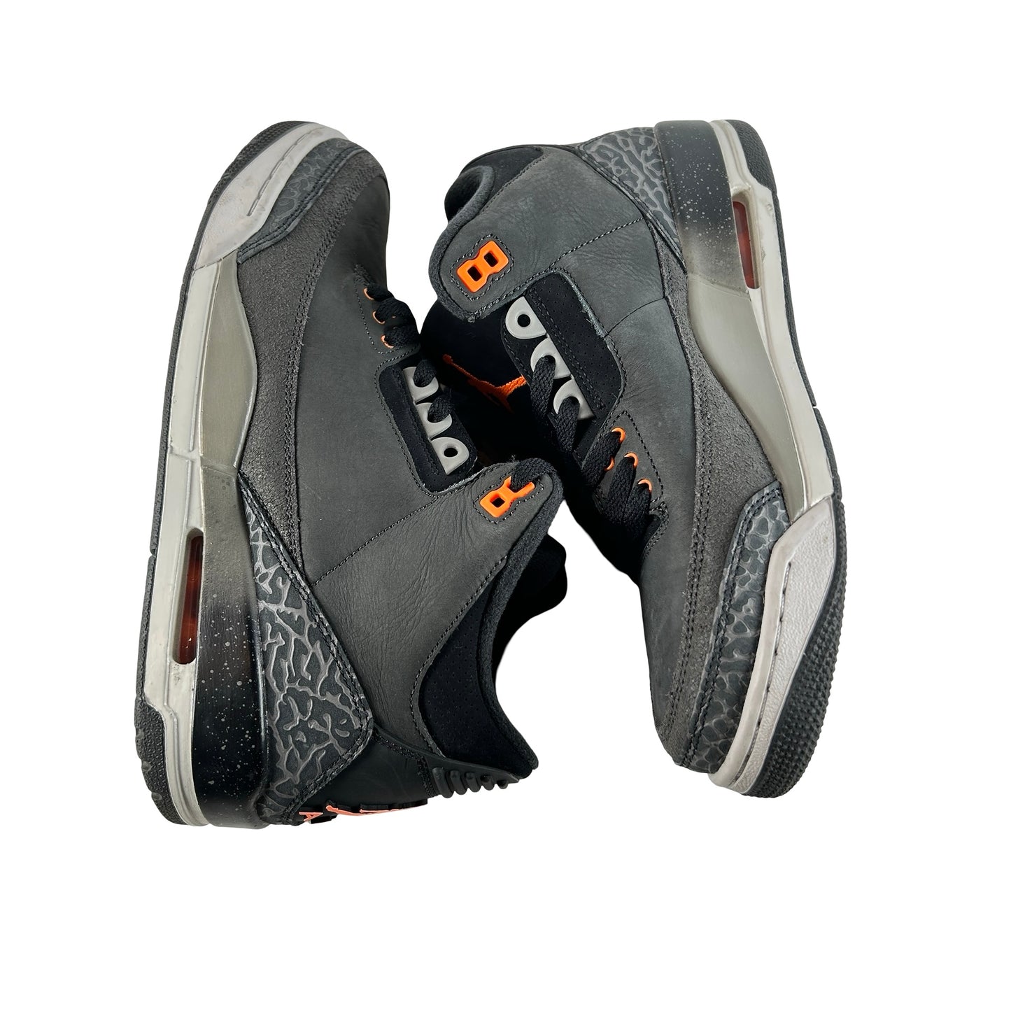 CT8532 080 Jordan 3 Retro Fear Pack (2023) [USED] - 9 M (Used3)