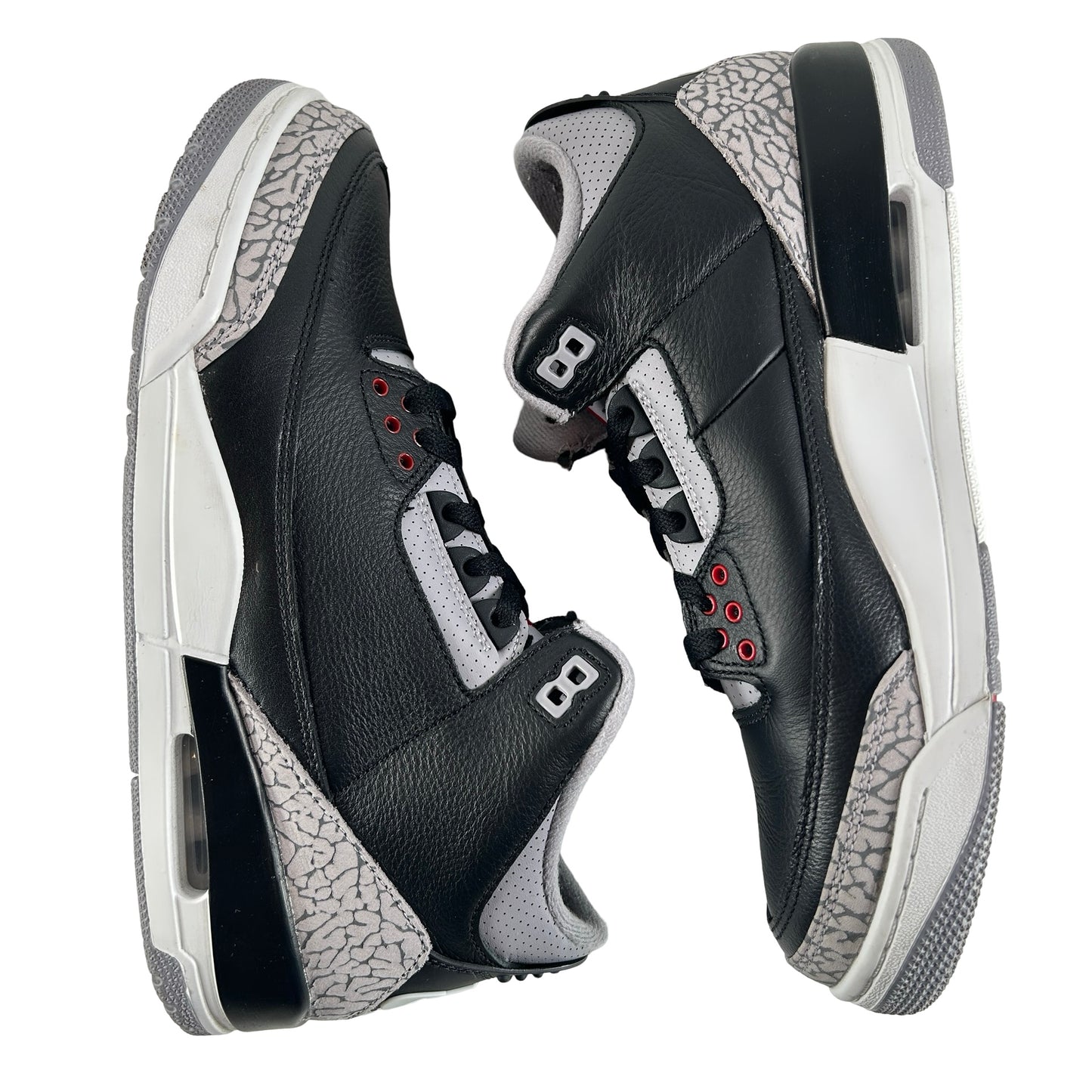 DN3707 010 Jordan 3 Retro Black Cement Reimagined (2024) [USED] - 9.5 M (Used6)