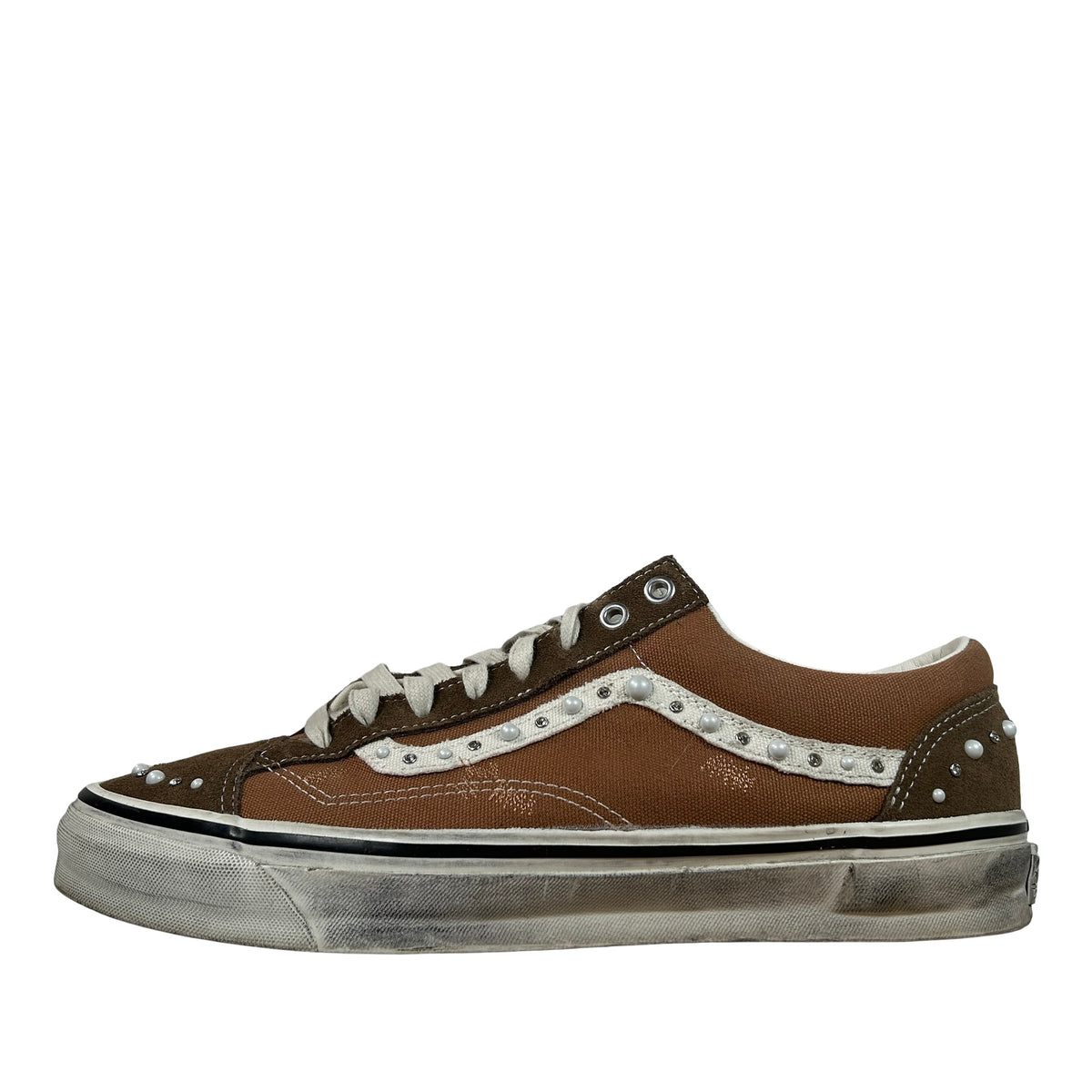 VN000E8VFST Vans LX Old Skool 36 Pearlized Pack Vintage Cocoa Brown [USED] - 13 M (Used2)