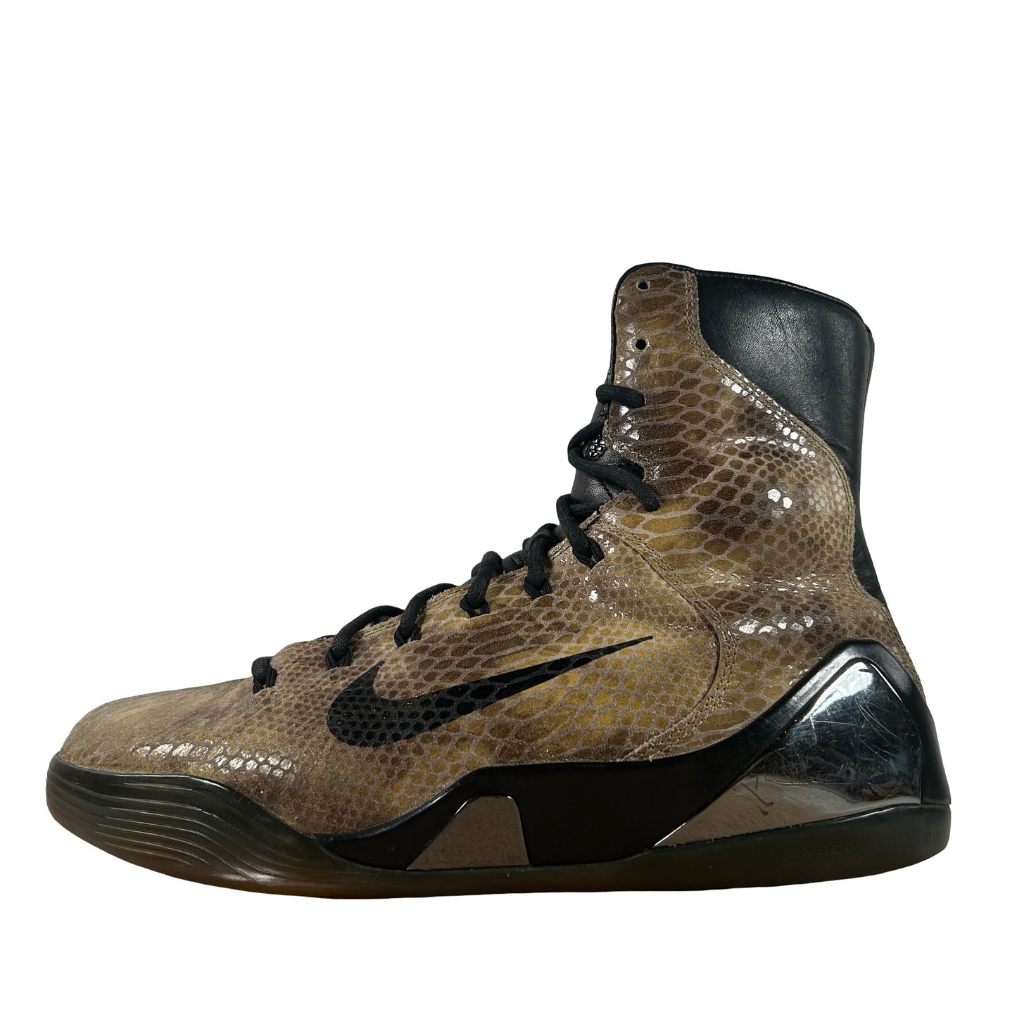 716616 001 Nike Kobe 9 EXT High Snakeskin [USED] - 10 M (Used) (No Box)