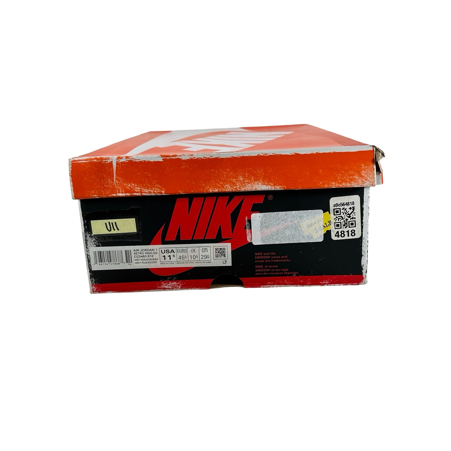 DZ5485 612 Jordan 1 Retro High OG Chicago Lost and Found [USED] - 11.5 M (Used11)