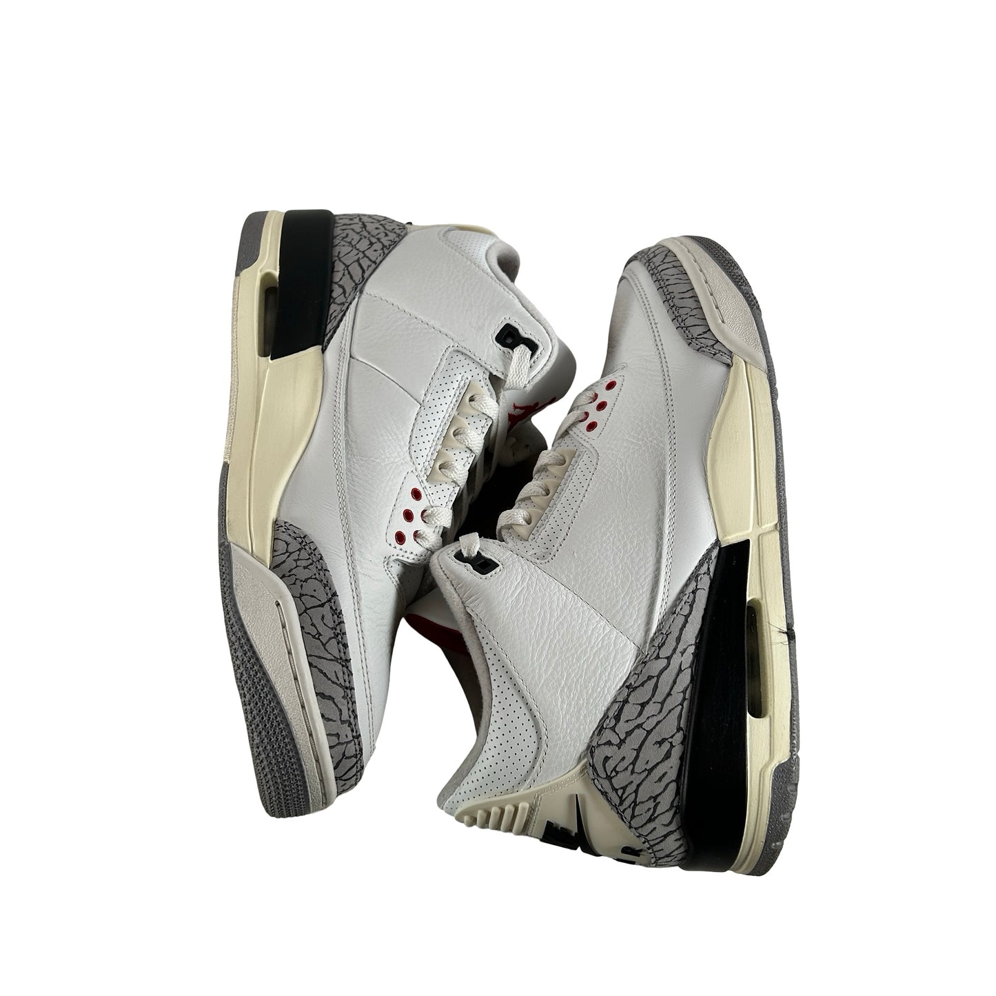 DN3707 100 Jordan 3 Retro White Cement Reimagined [USED] - 10.5 M (Used37)