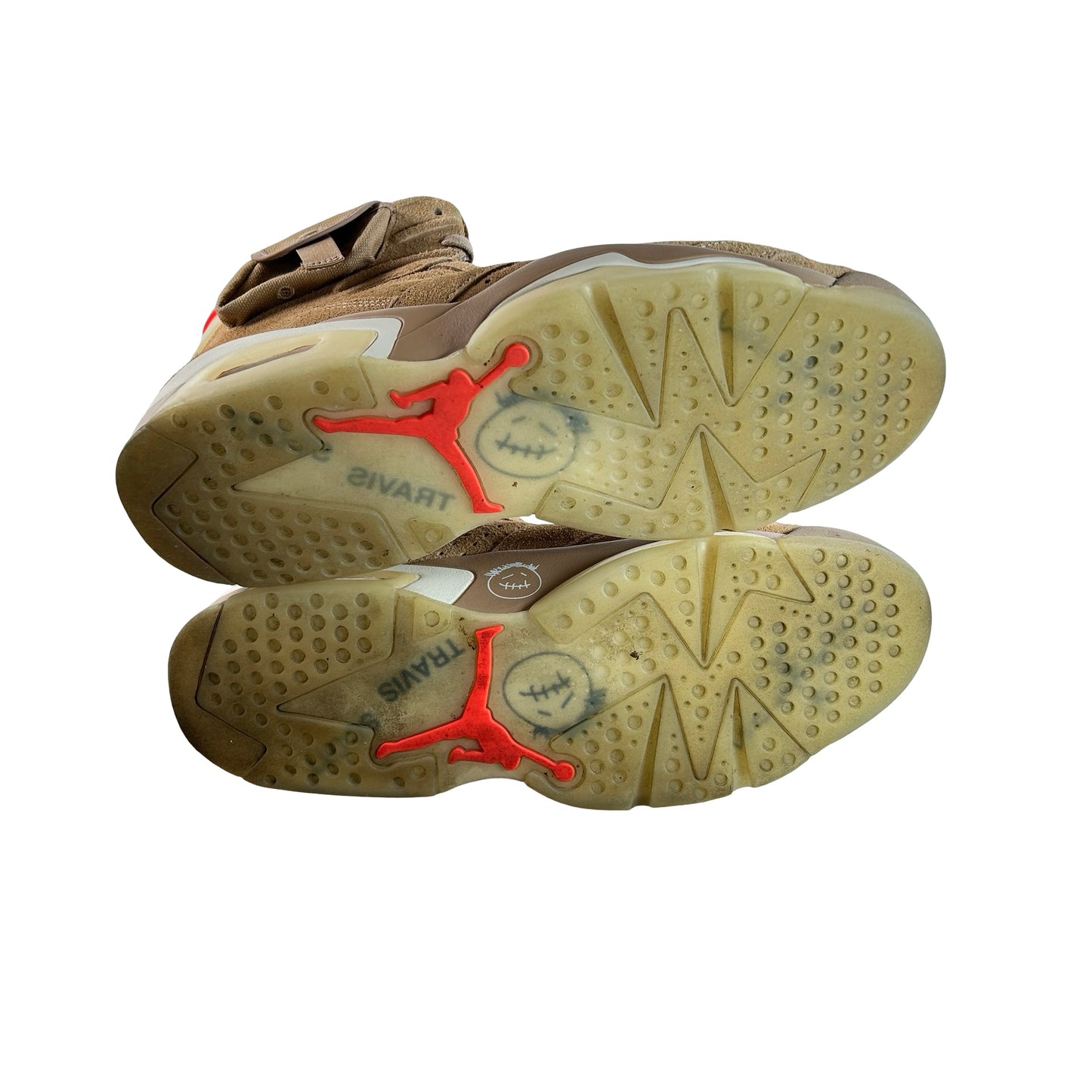 DH0690 200 Jordan 6 Retro Travis Scott British Khaki [USED] - 11 M (Used13)