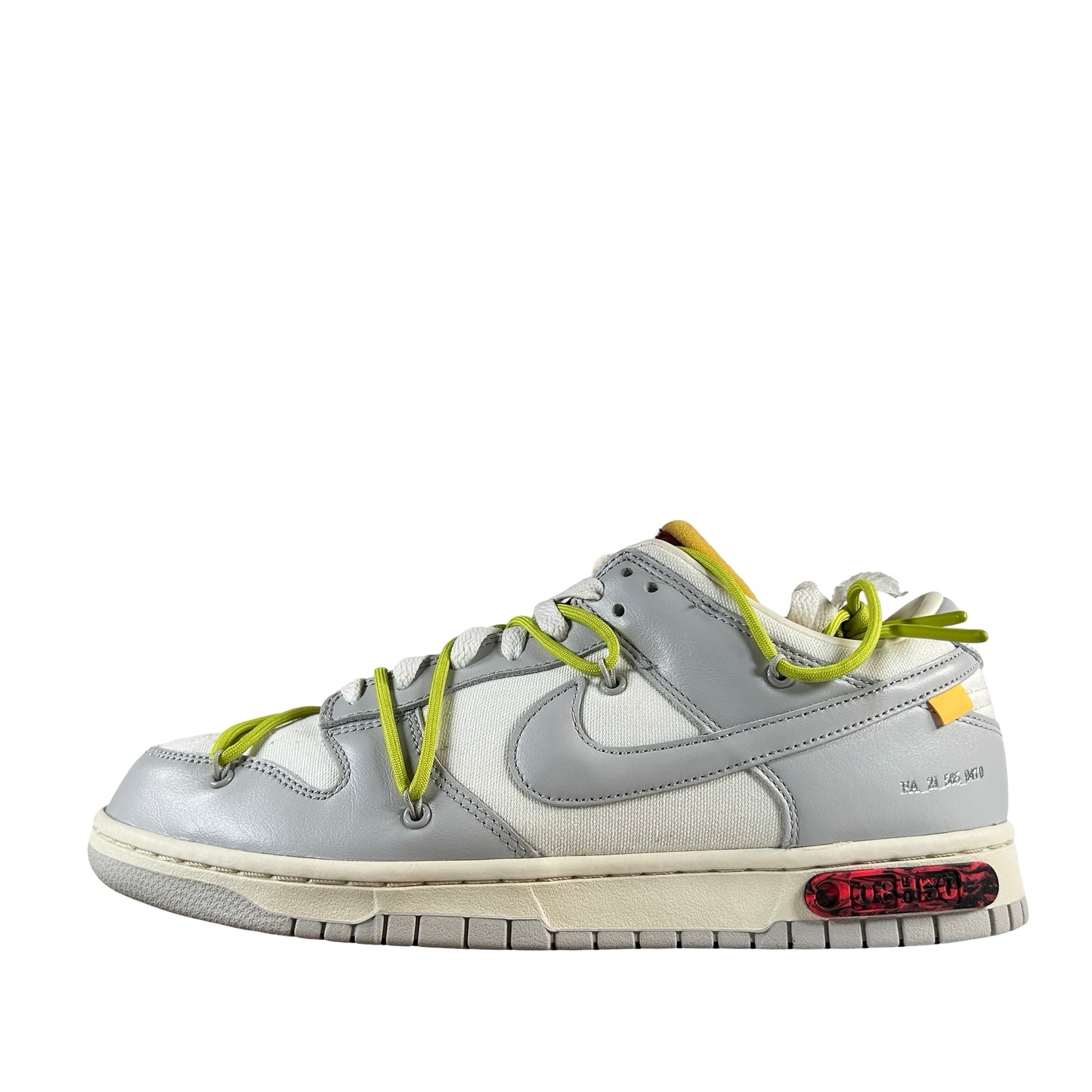 DM1602 106 Nike Dunk Low Blanco roto Lote 8