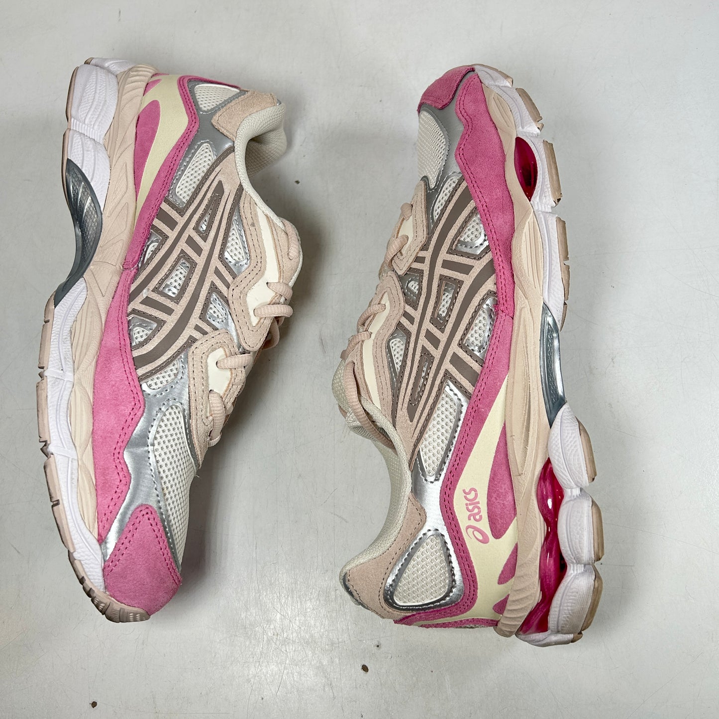 1203A383 104 ASICS Gel-NYC Cream Mineral Beige Pink [USED] - 10 M (Used) (Replace Box)