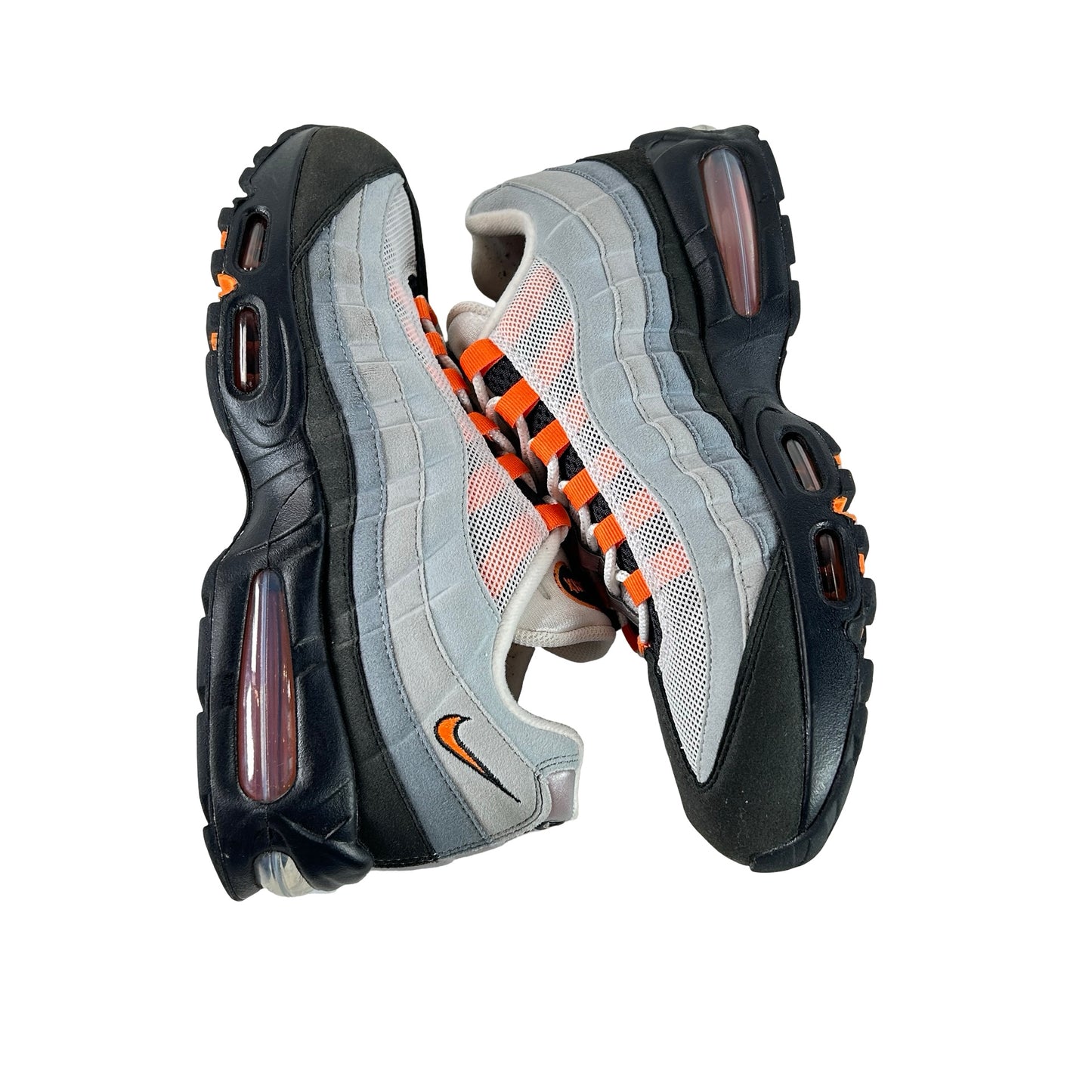 HM4740 101 Nike Air Max 95 OG Big Bubble Bright Mandarin 2.0 (2025) [USED] - 11 M (Used) (REPLACE BOX)
