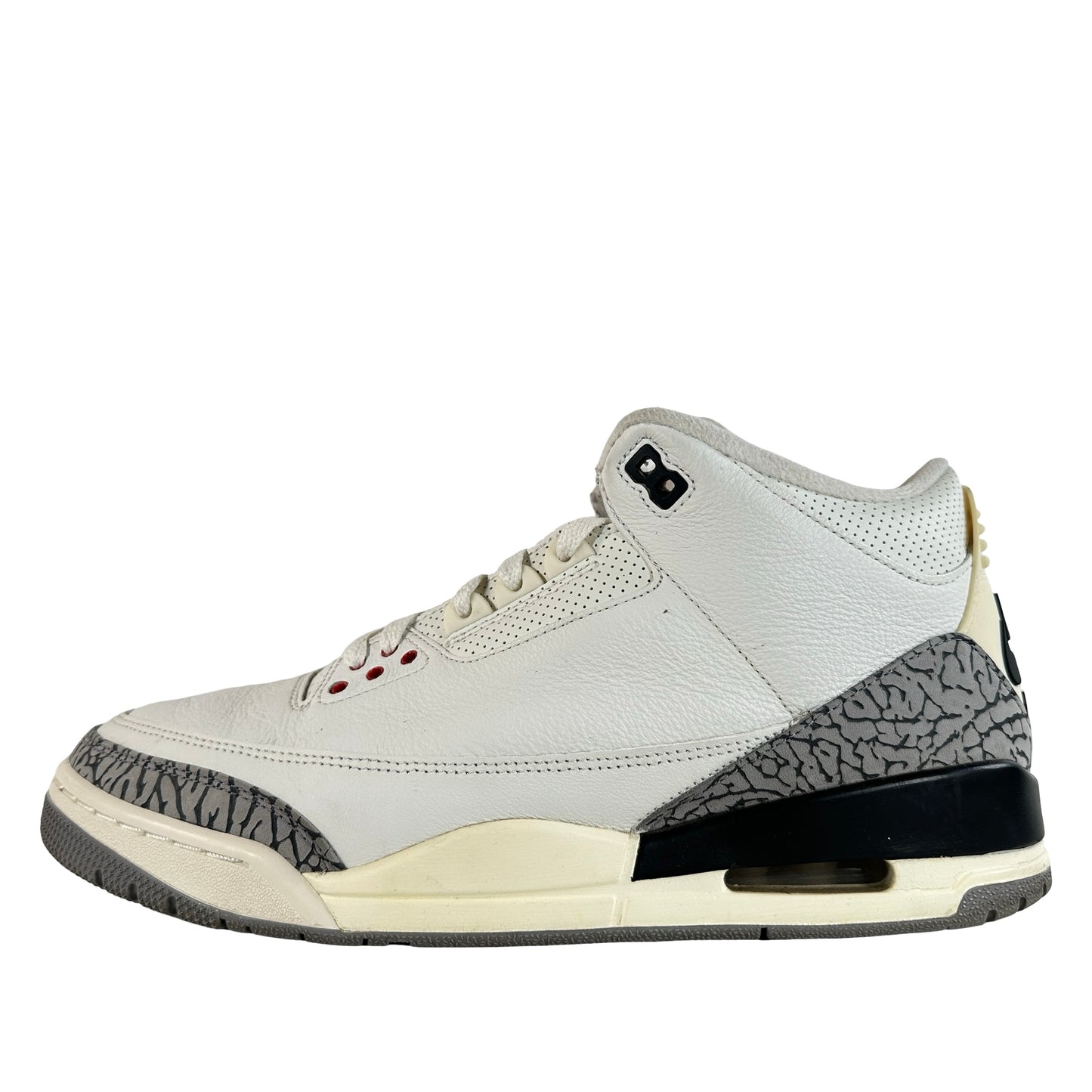 DN3707 100 Jordan 3 Retro White Cement Reimagined [USED] - 11.5 M (Used19)