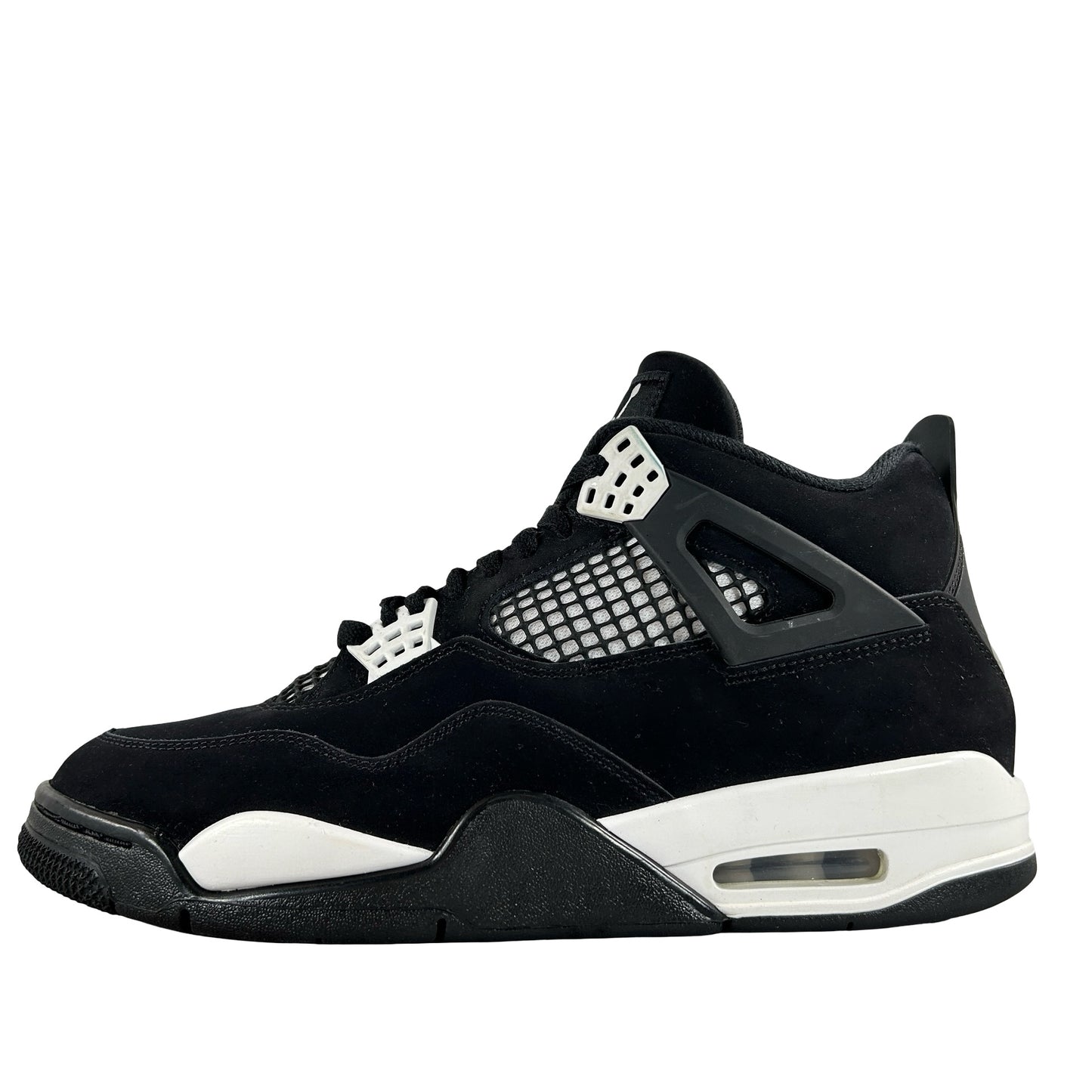FQ8138 001  Jordan 4 Retro White Thunder [USED] - 9.5 M (Used9)