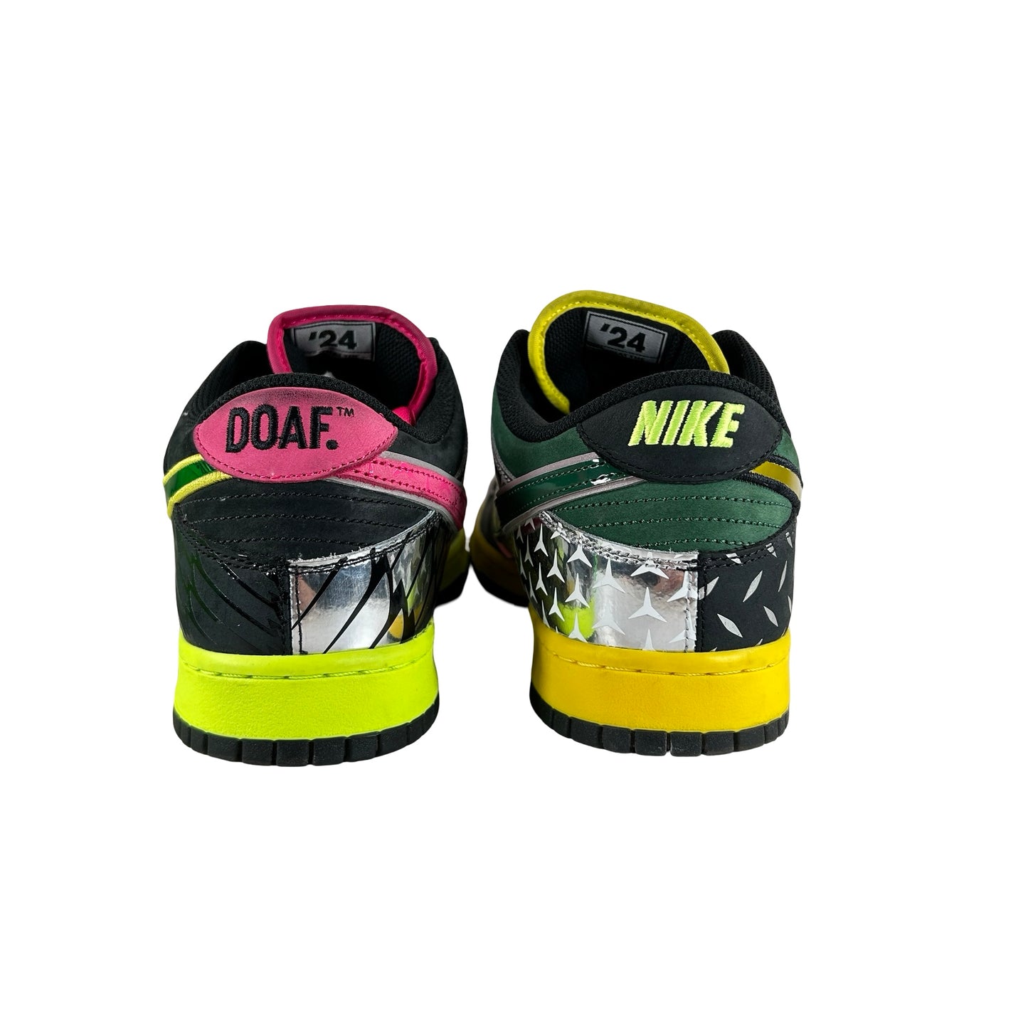 HV1454 001 Nike Dunk Low What the Duck Home University of Oregon PE [USED] - 12 M (Used)