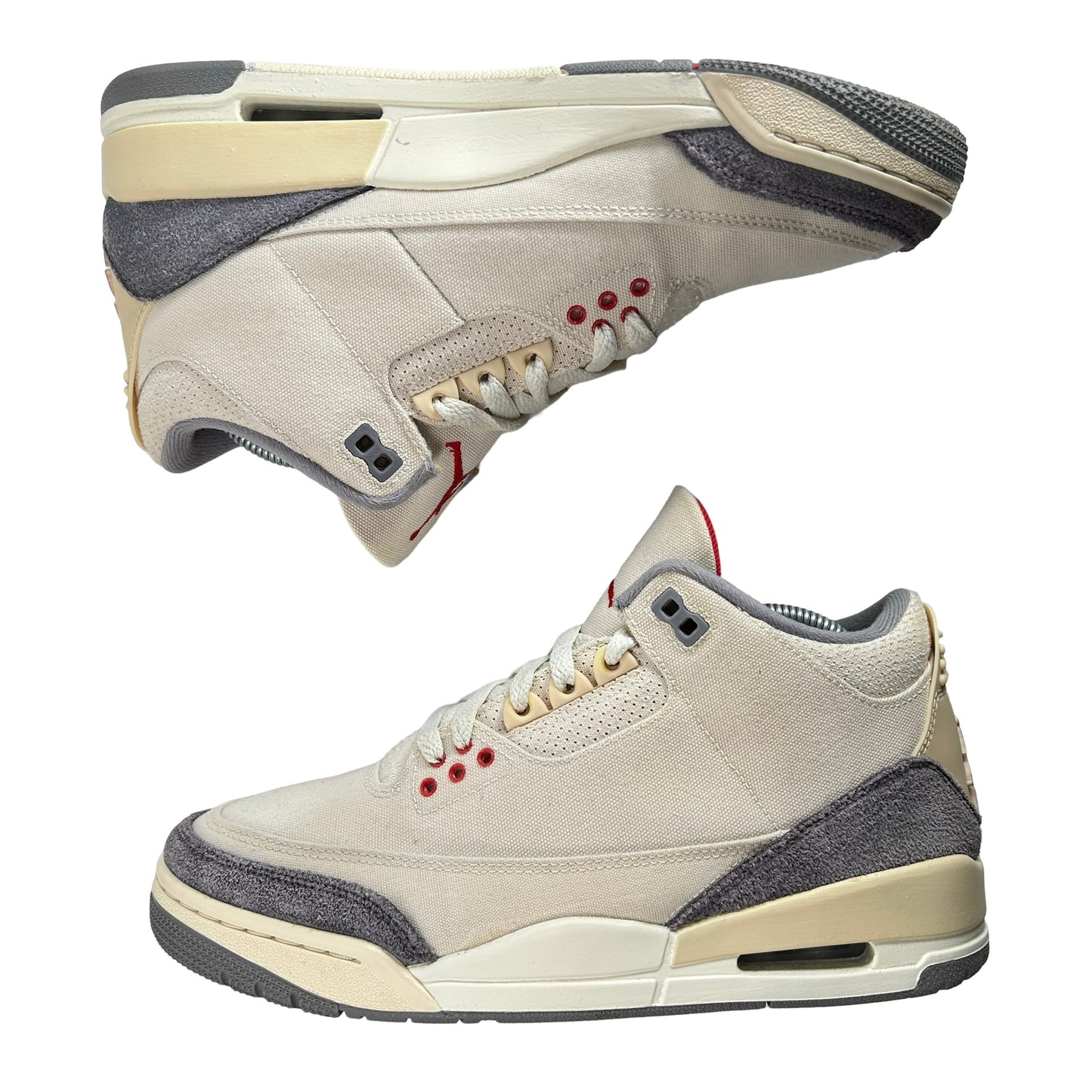 DH7139 100 Jordan 3 Retro Muslin [USED] - 7.5 M (Used)