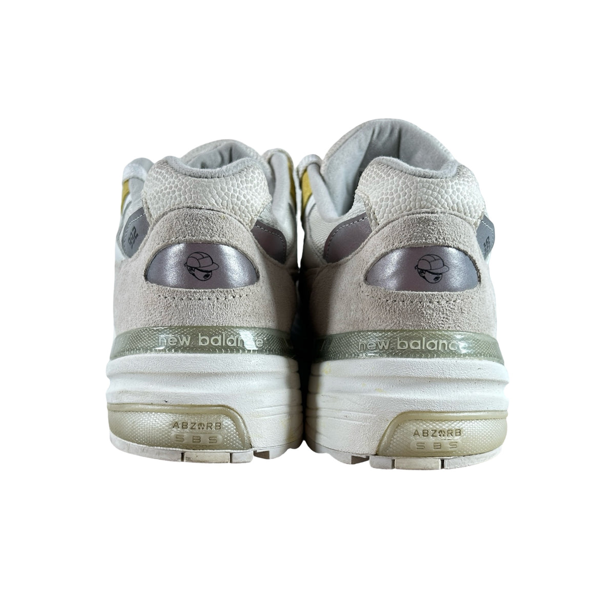 M992PB1 New Balance 992 PaperBoy Fried Egg [USED] - 12 M (Used) (No Box)