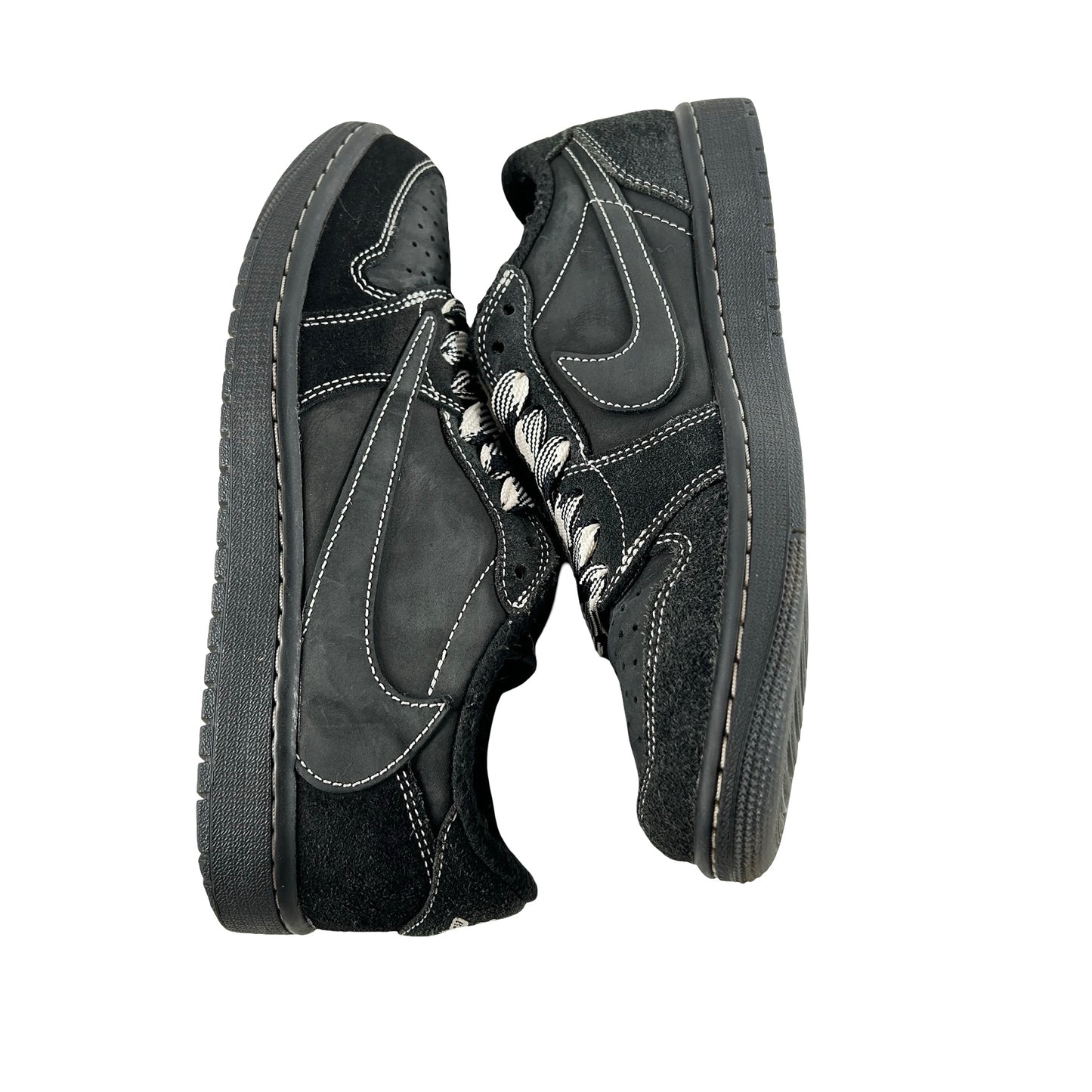 DM7866 001 Jordan 1 Retro Low OG Travis Scott Black Phantom [USED] - 8 M (Used7)