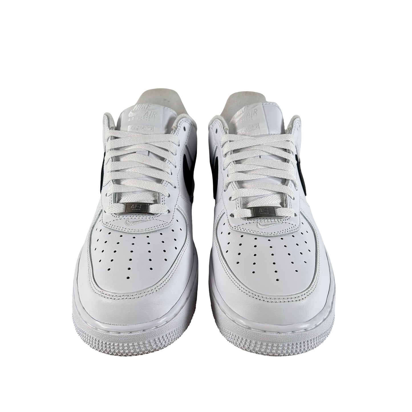 CU9225 102 Nike Air Force 1 Low Supreme White Black [USED] - 9.5 M (Used)