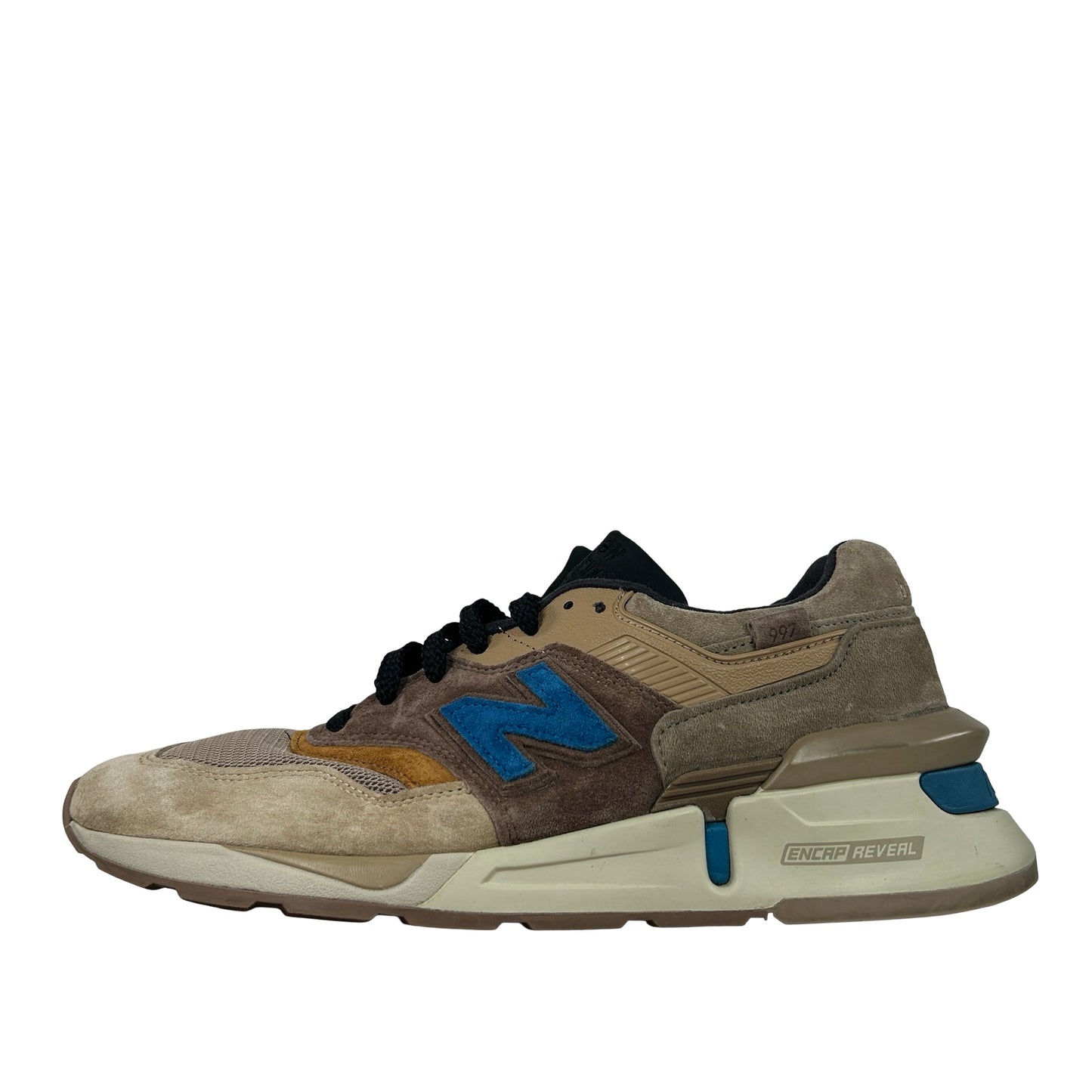 M997SKT New Balance 997S Fusion Kith x nonnative Brown Beige [USED] - 10.5 M (Used) (No Box)