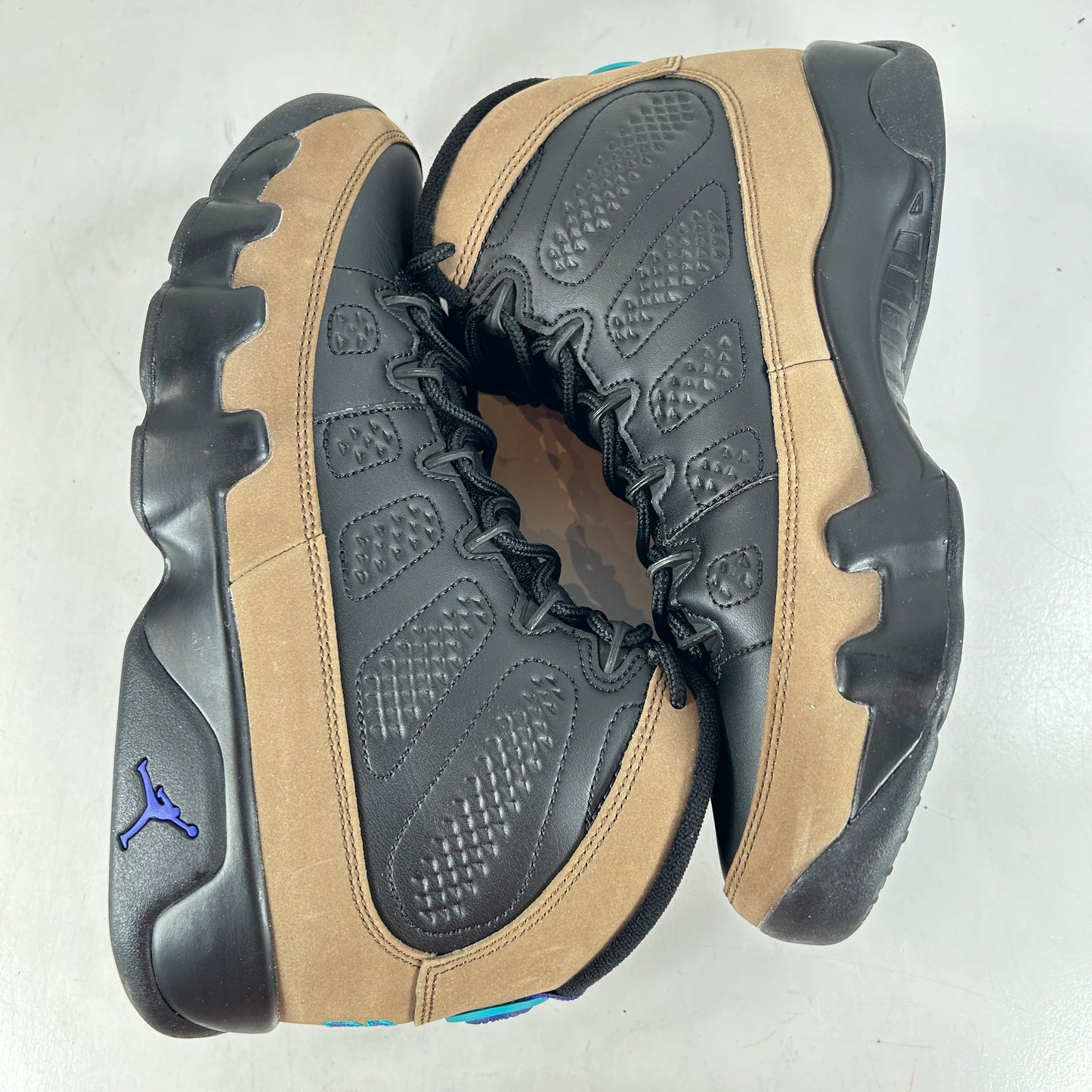 CT8019 034 Jordan 9 Retro Light Olive Concord [USED] - 8 (Used)