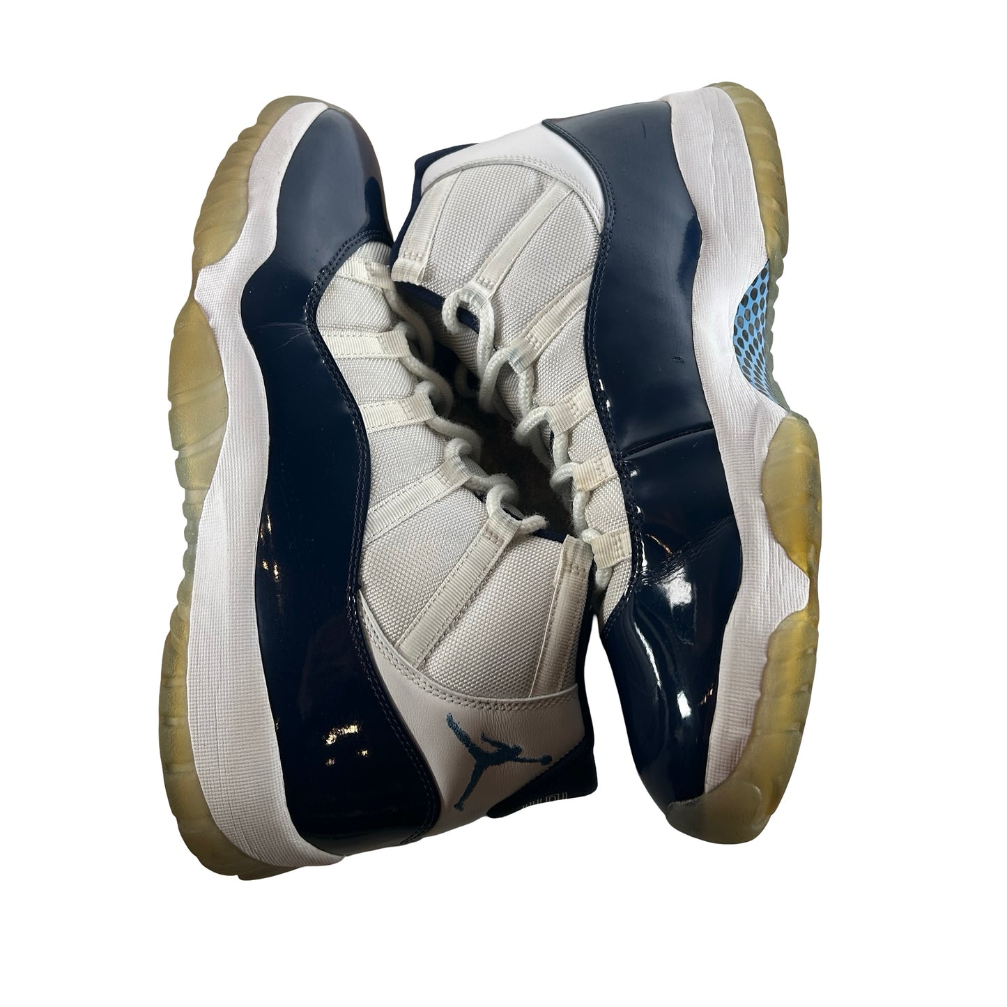 378037 123 Jordan 11 Retro UNC Win Like 82 [USED] - 14 M (Used)