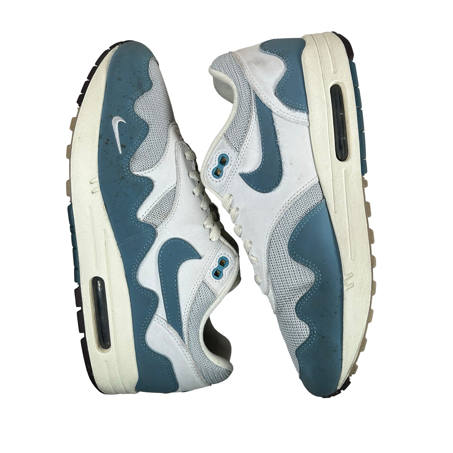 DH1348 004 Nike Air Max 1 Patta Waves Noise Aqua [USED] - 9.5 M (Used4)