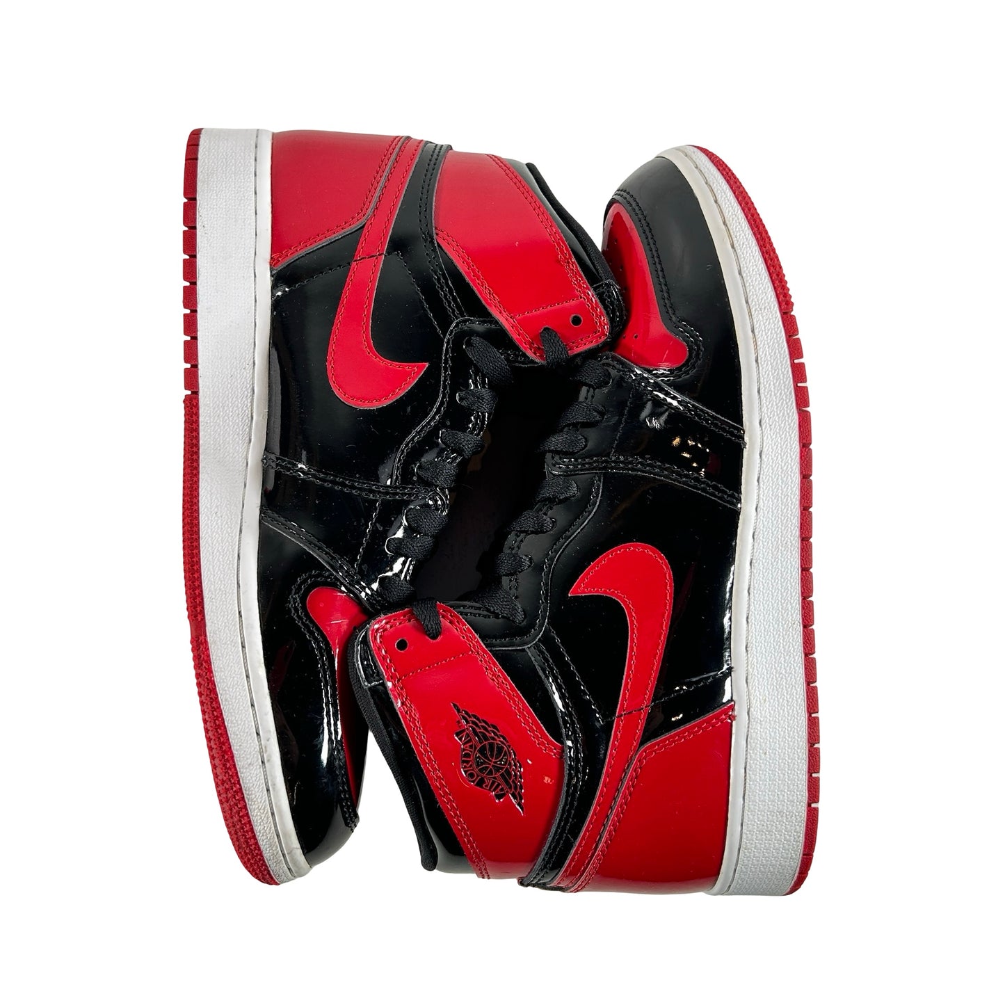 575441 063 Jordan 1 Retro High OG Patent Bred (GS) [USED] - 6.5 Y (Used3)