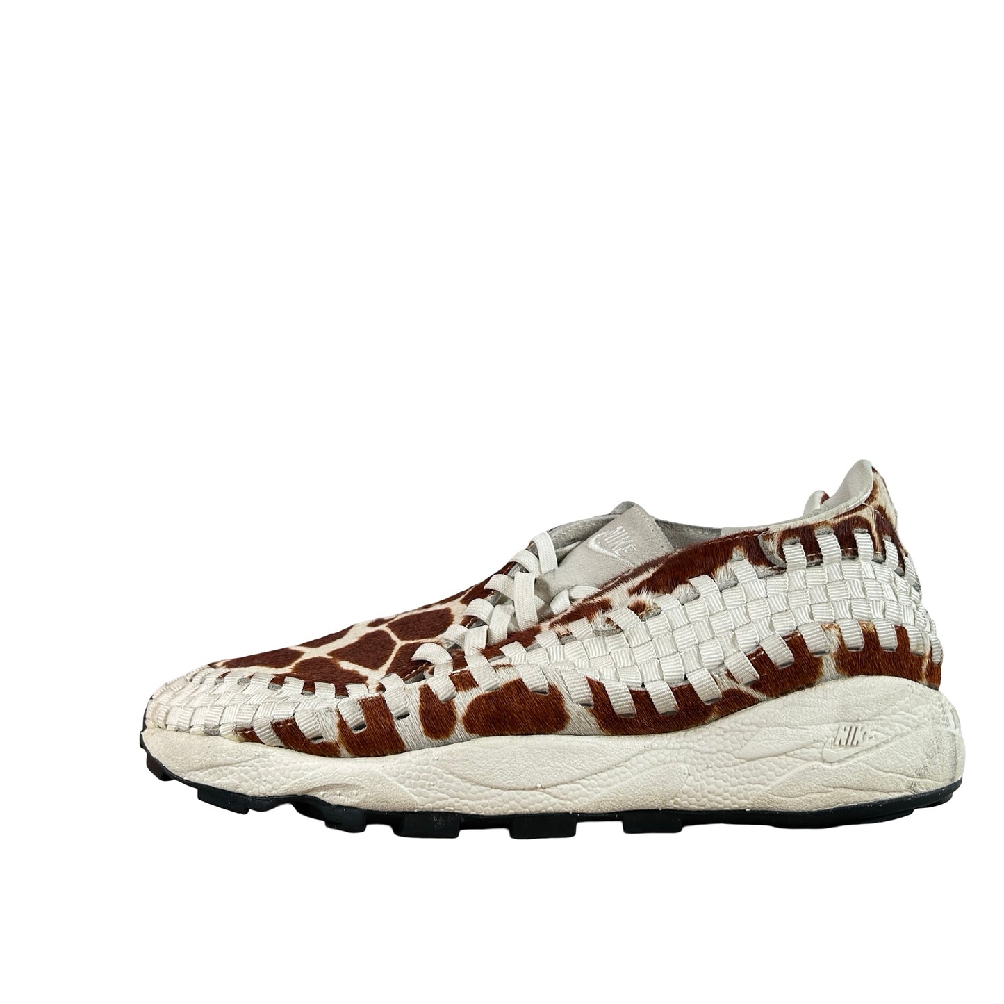 FB1959 100 Nike Air Footscape Woven Cow Print (Women's) [USED] - 9.5 W (Used)