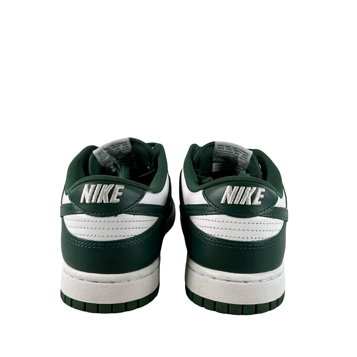 DD1391 101 Nike Dunk Low Michigan State [USED] - 9 M (Used2)