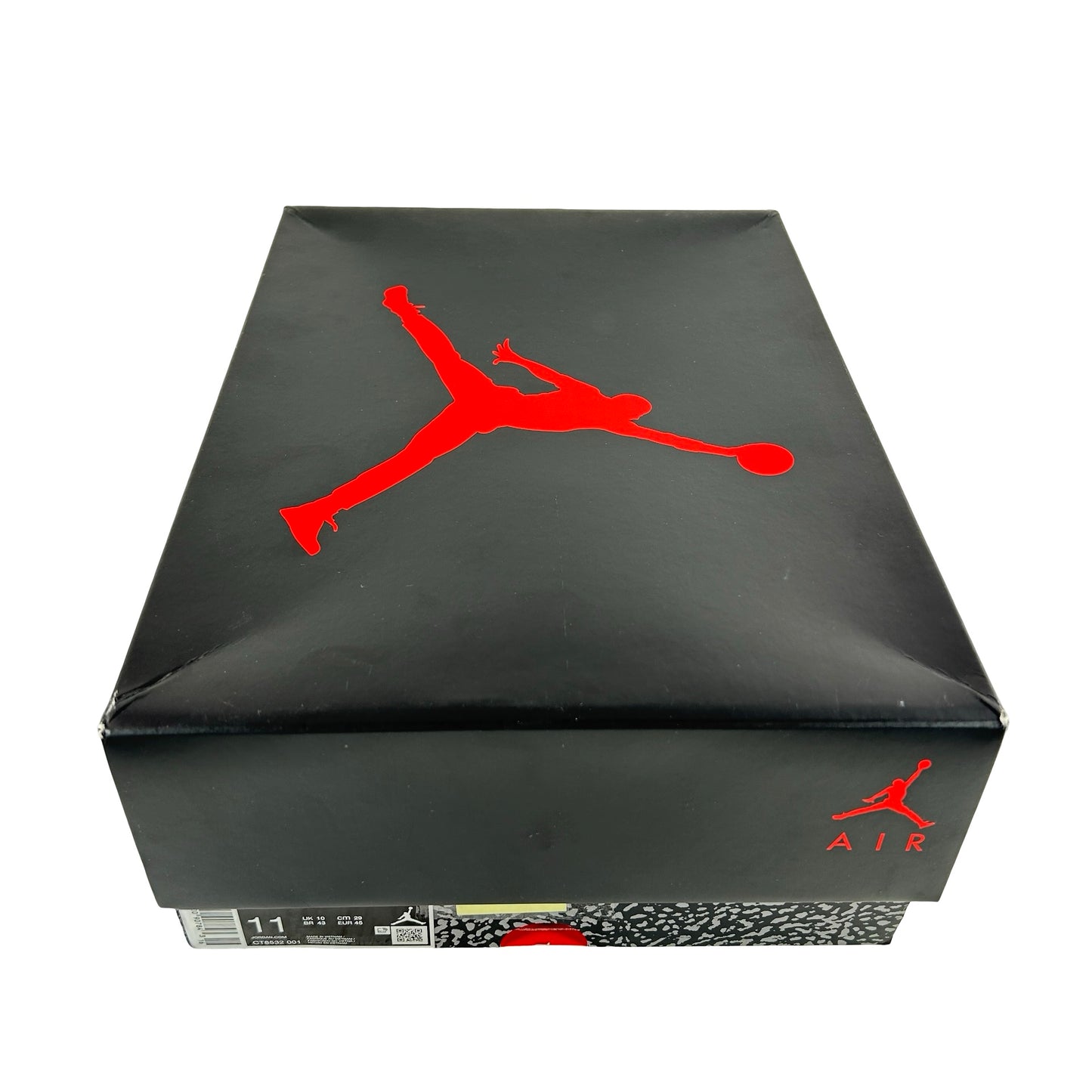 CT8532 001 Jordan 3 Retro Black Cat (2025) [USED] - 11 M (Used5)