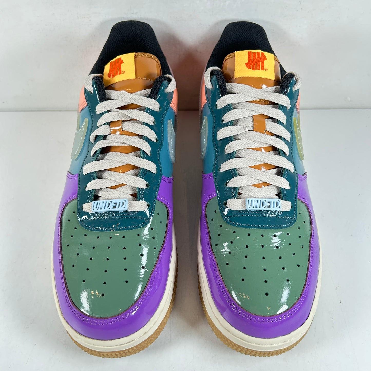 DV5255 500 Nike Air Force 1 Low SP Undefeated Multi-Patent Wild Berry [USED] - 10.5 M (Used)