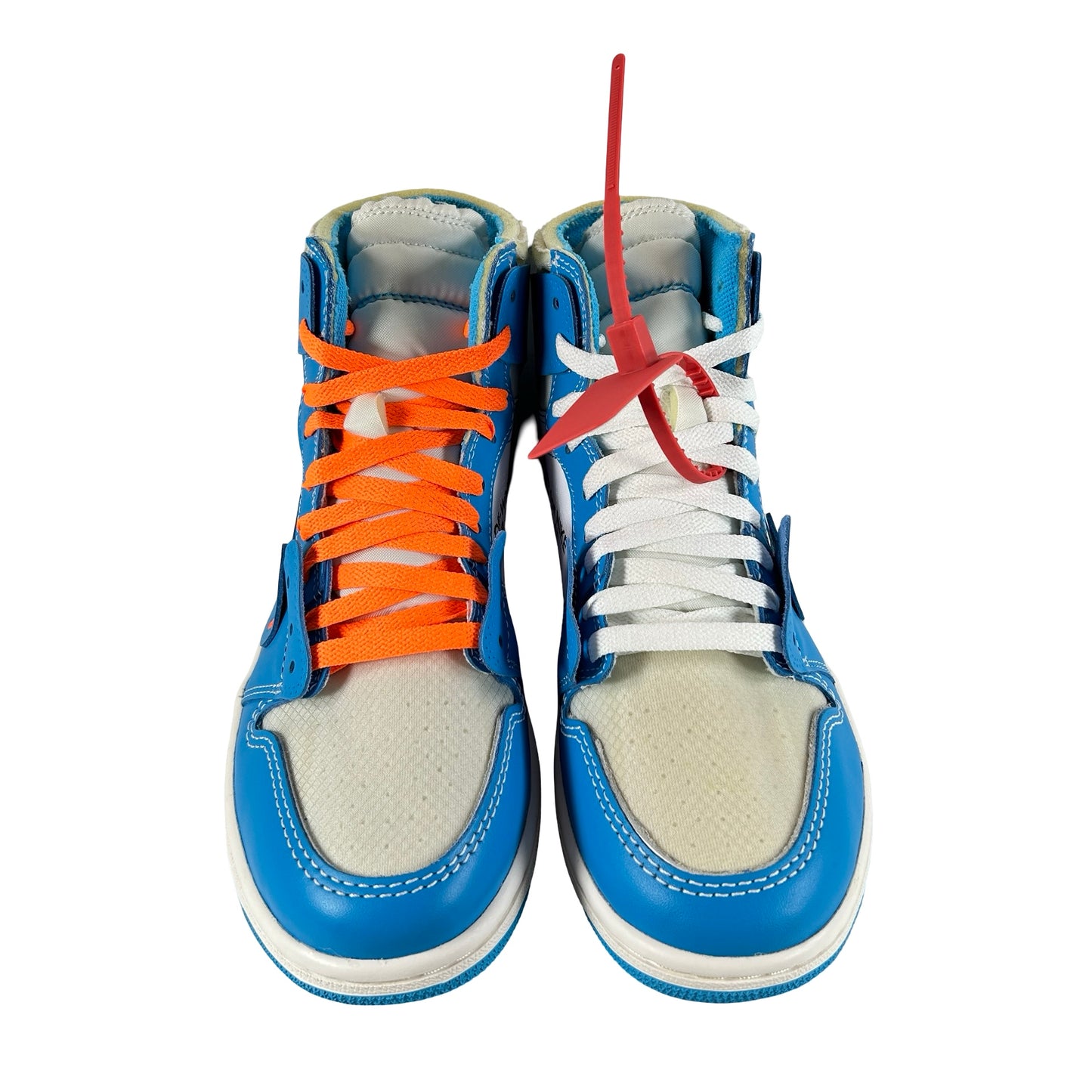 AQ0818 148 Jordan 1 Retro High Off-White UNC [CONDITIONAL] - 7.5 M (Yellowing)