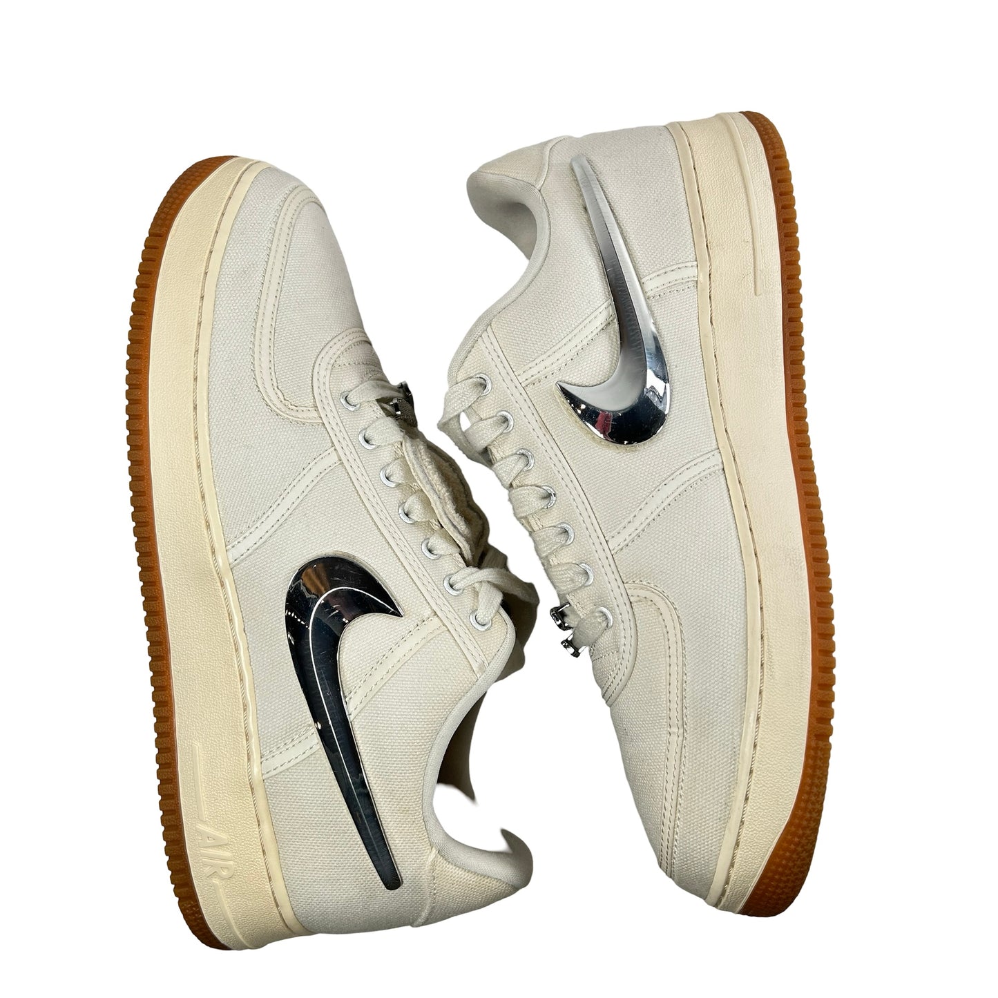 AQ4211 101 Nike Air Force 1 Low Travis Scott Sail [USED] - 13 M (Used)