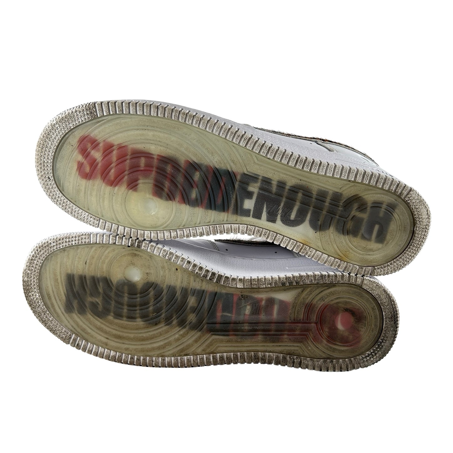 IM3483 100 Nike Air Force 1 Low Supreme GOODENOUGH [USED] - 12 M (Used)