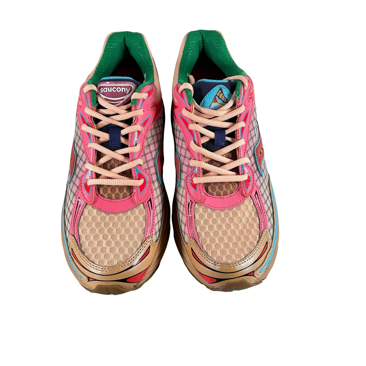 S70864 2 Saucony ProGrid Omni 9 Jae Tips To Do List Tan [USED] - 9.5 M (Used2)