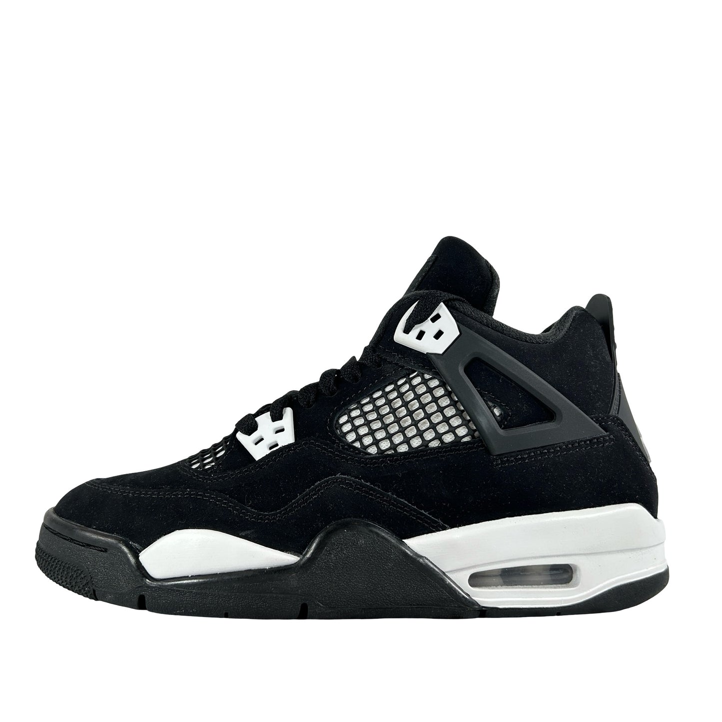 FQ8213 001 Jordan 4 Retro White Thunder (GS) [USED] - 7 Y (Used)