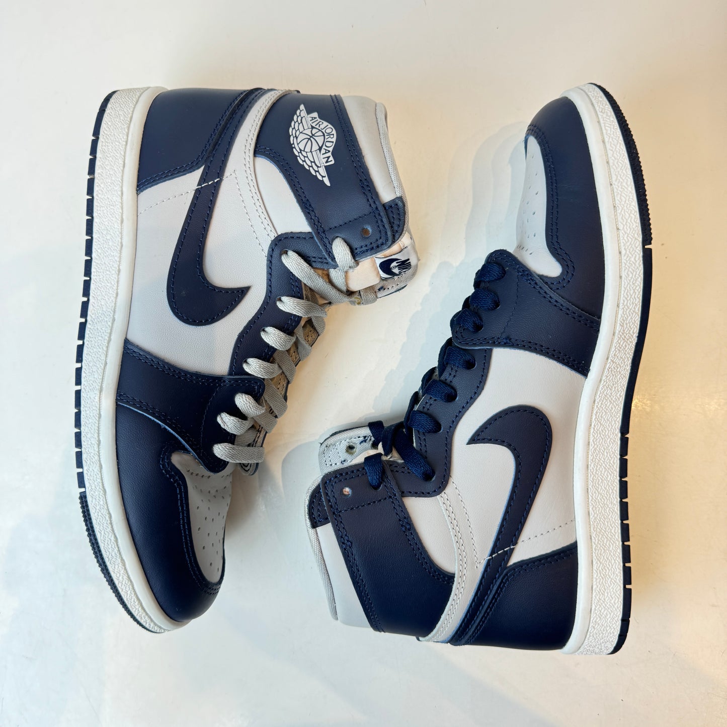 BQ4422 400 Jordan 1 High 85 Georgetown [USED] - 7.5 M (Used) (No Box) (No Insoles)