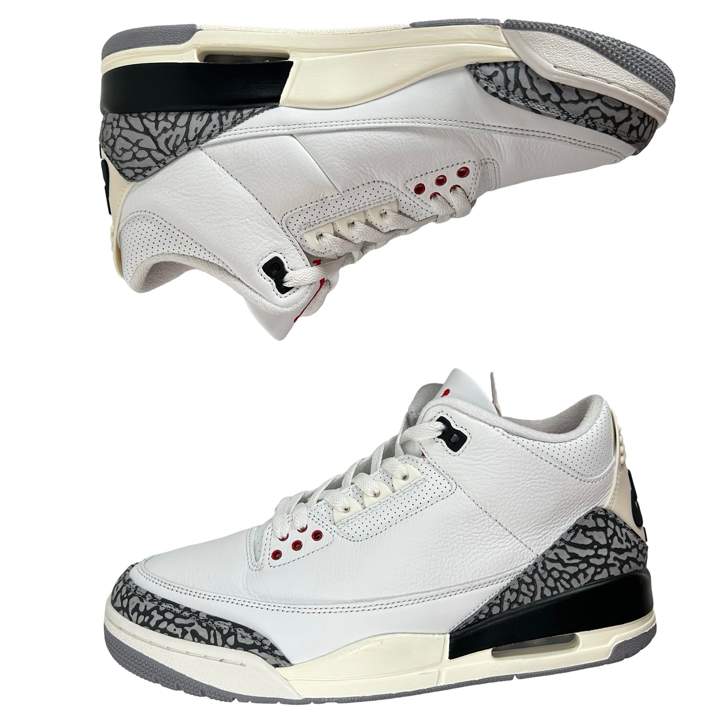 DN3707 100 Jordan 3 Retro White Cement Reimagined [USED] - 10.5 M (VNDS)
