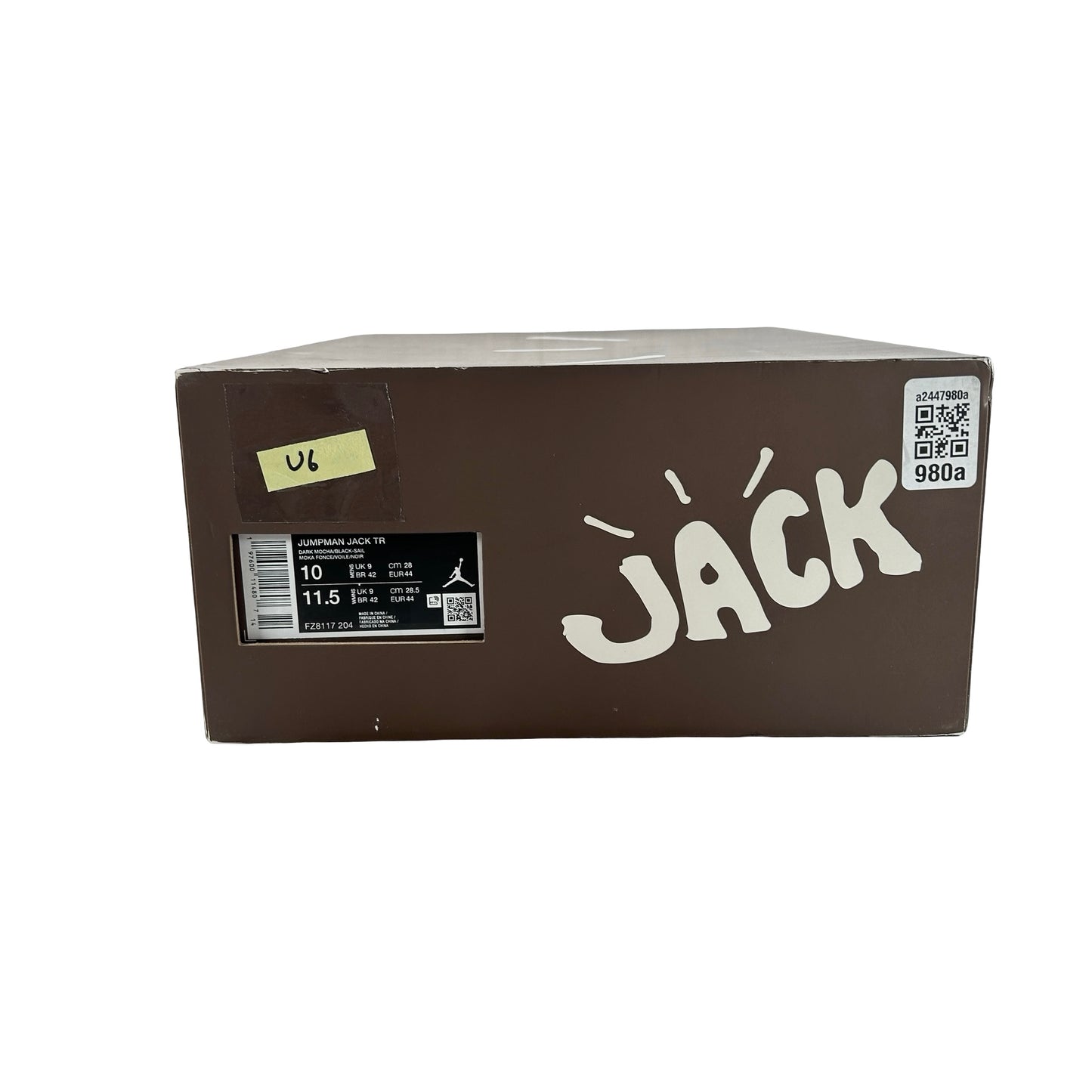 FZ8117 204 Jordan Jumpman Jack TR Travis Scott Dark Mocha [USED] - 10 M (Used5)