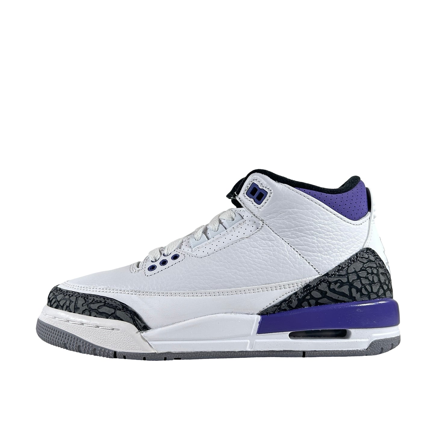 DM0967 105 Jordan 3 Retro Dark Iris (GS) [CONDITIONAL] - 4.5 Y (Factory Defects)