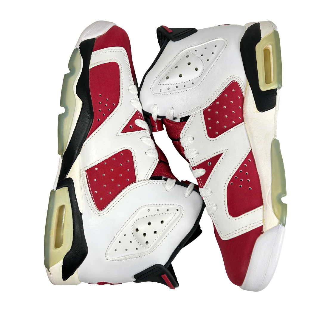 384665 106 Jordan 6 Retro Carmine (2021) (GS) [CONDITIONAL] - 6.5 Y (Yellowing)