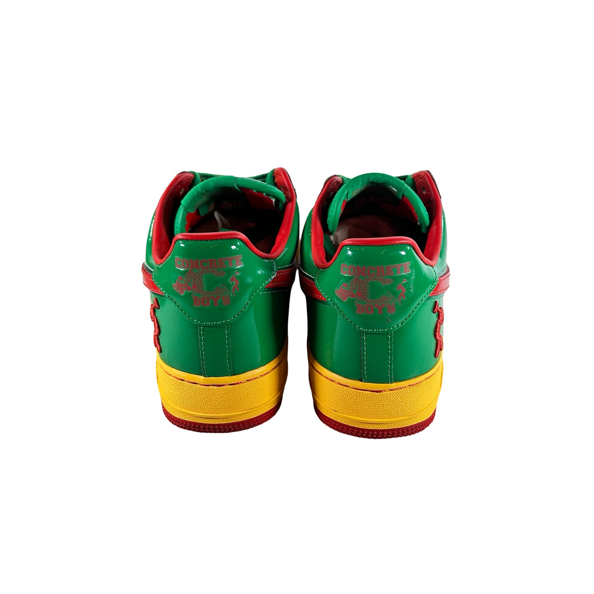IH4383 300 Nike Air Force 1 Low Lil Yachty Concrete Boys Lucky Green [USED] - 9 M (Used7)