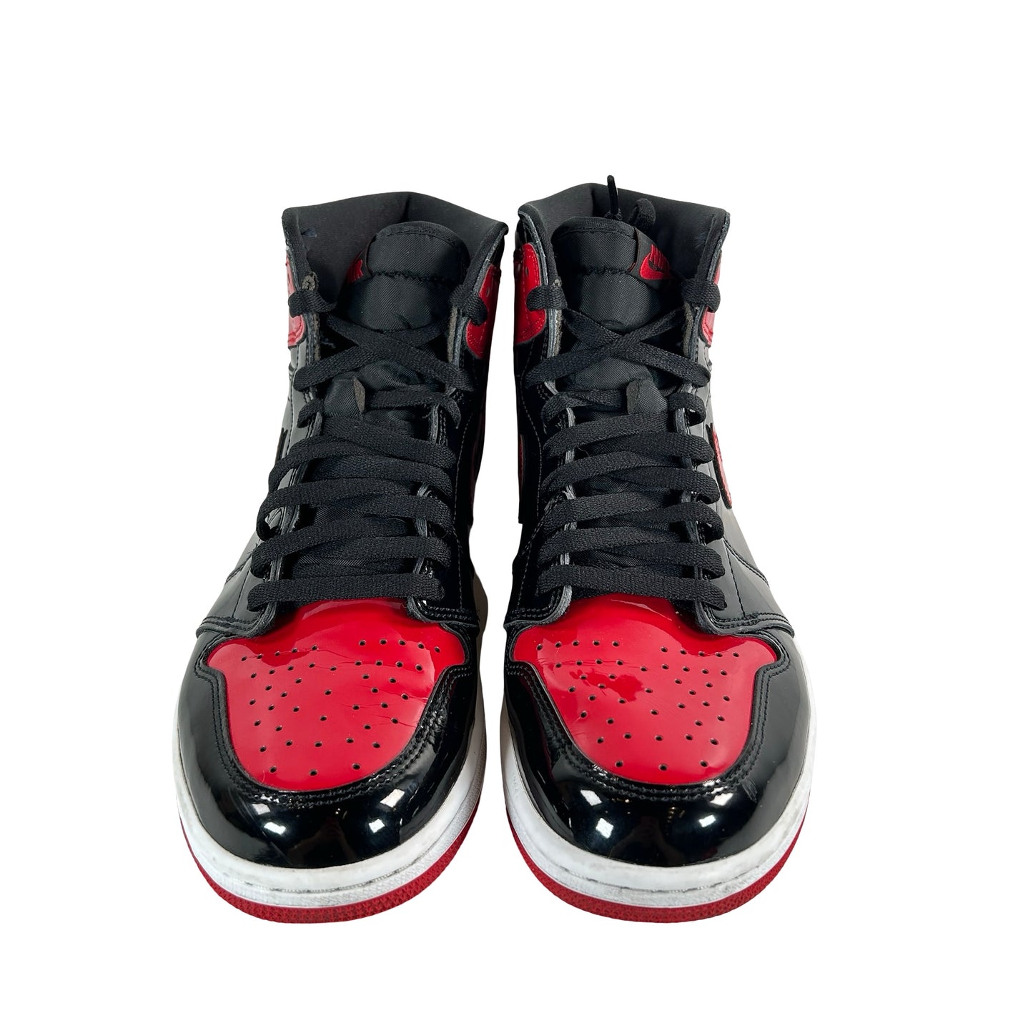 555088 063 Jordan 1 Retro High OG Patent Bred [USED] - 11 M (Used5)