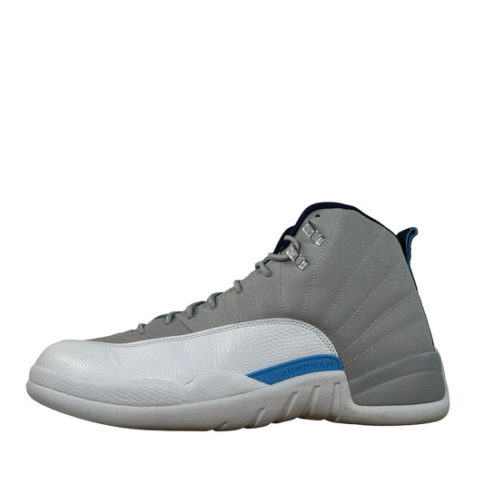 130690 007 Jordan 12 Retro Grey University Blue [USED] - 11 M (Used2)