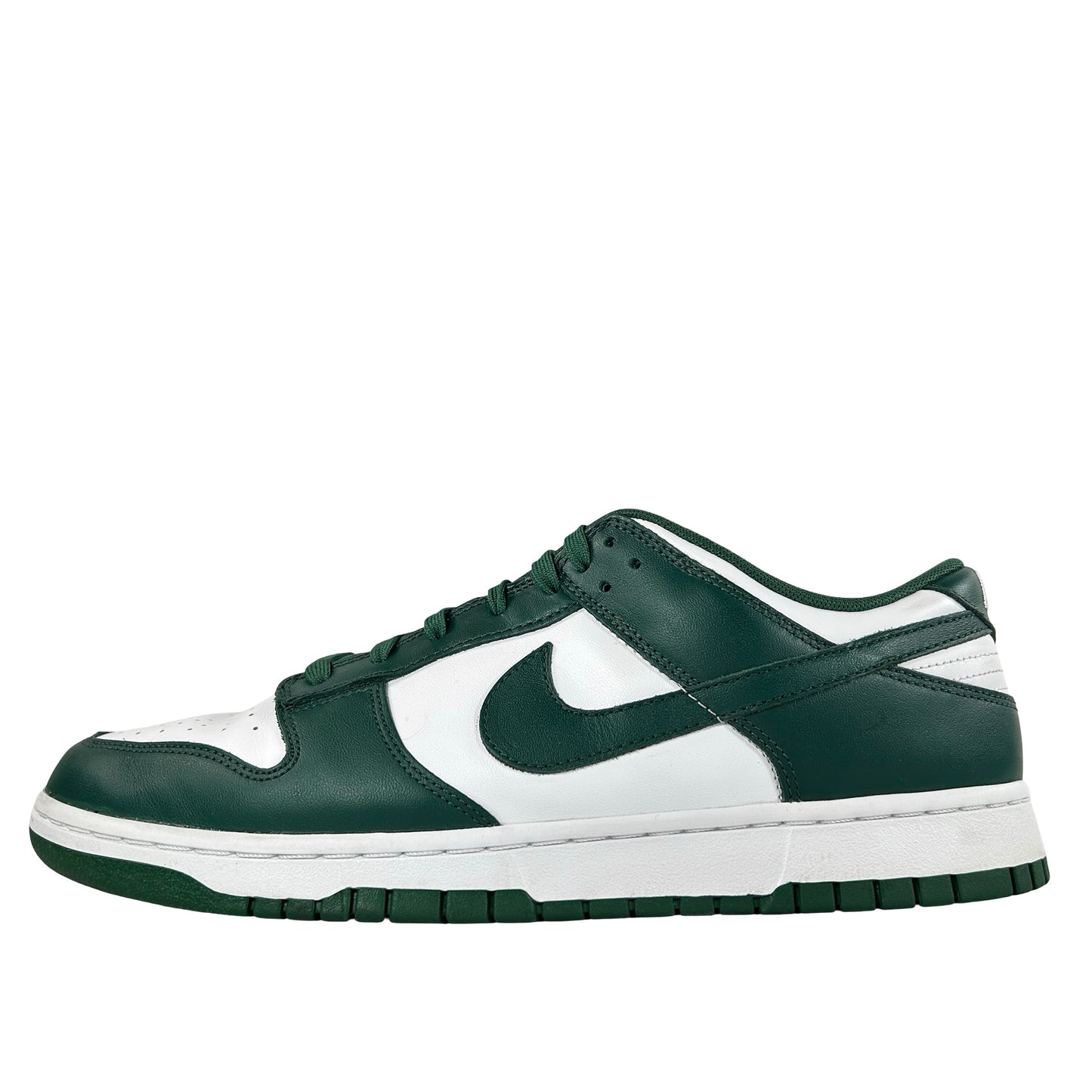 DD1391 101 Nike Dunk Low Michigan State [USED] - 13 M (Used2)