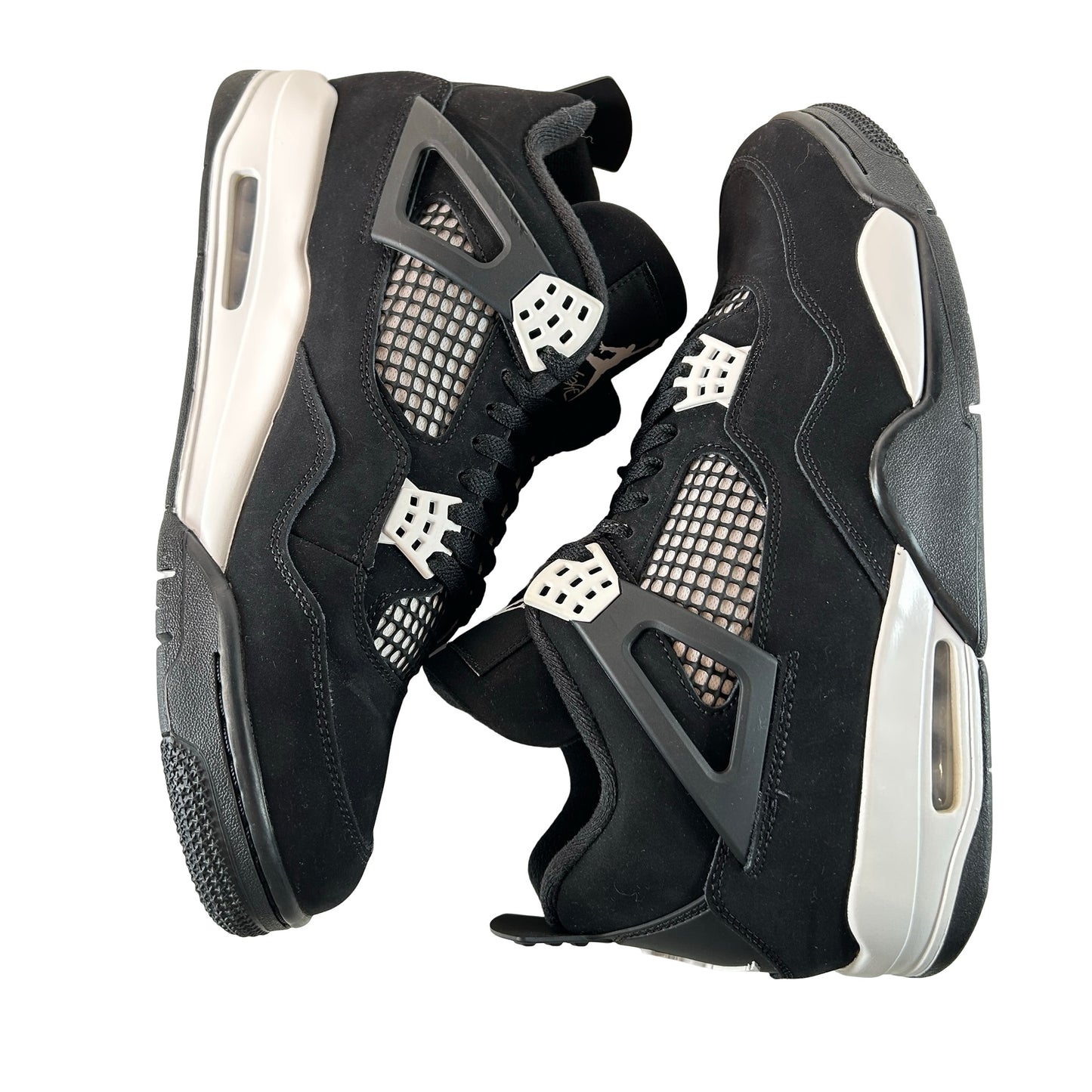 FQ8138 001 Air Jordan 4 Retro White Thunder [USED] - 12 M (Used5)