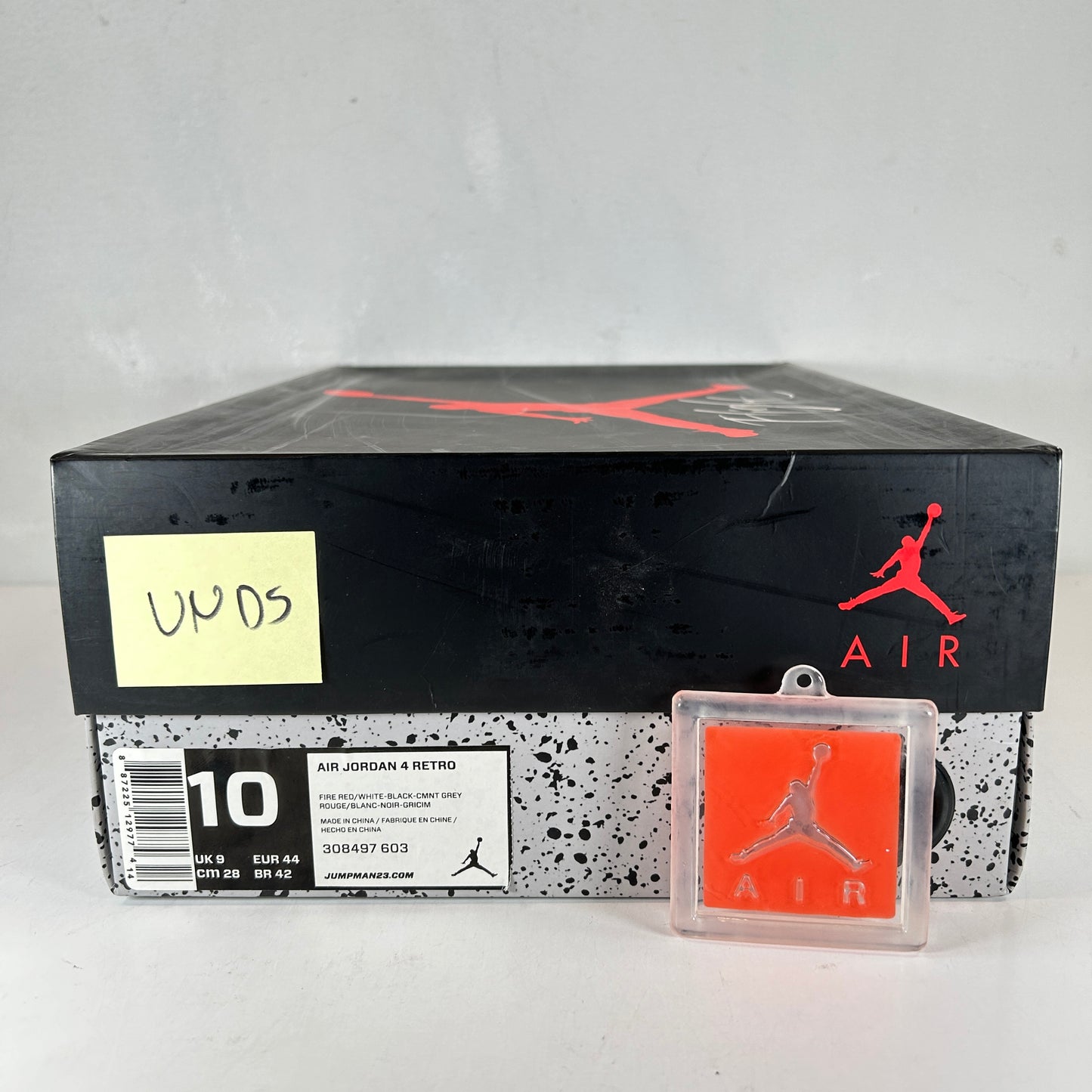 308497 603 Jordan 4 Retro Toro Bravo [USED] - 10 M (VNDS)