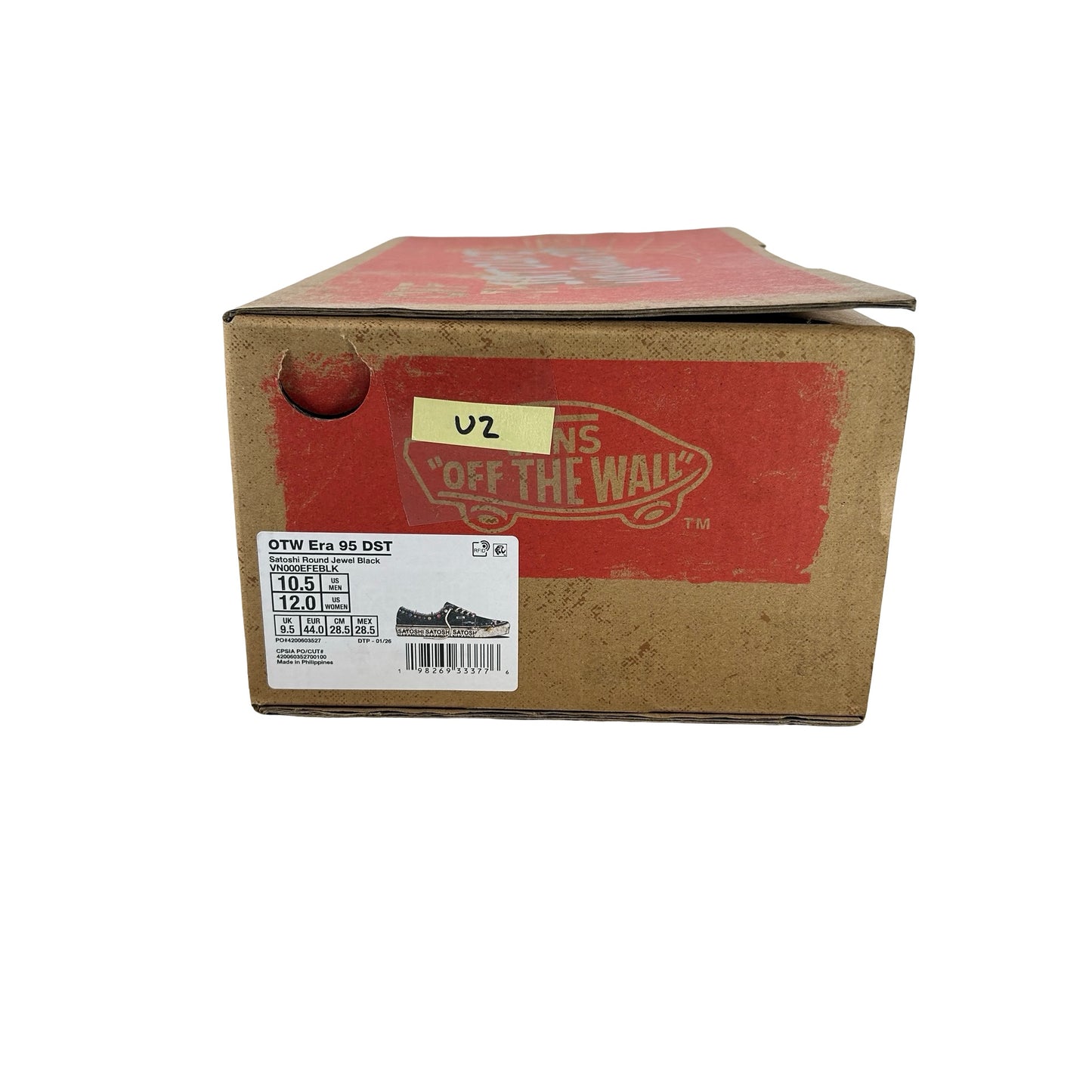 VN000EFEBLK Vans OTW Era 95 Satoshi Nakamoto Round Lucky Charm [USED] - 10.5 M (Used2)