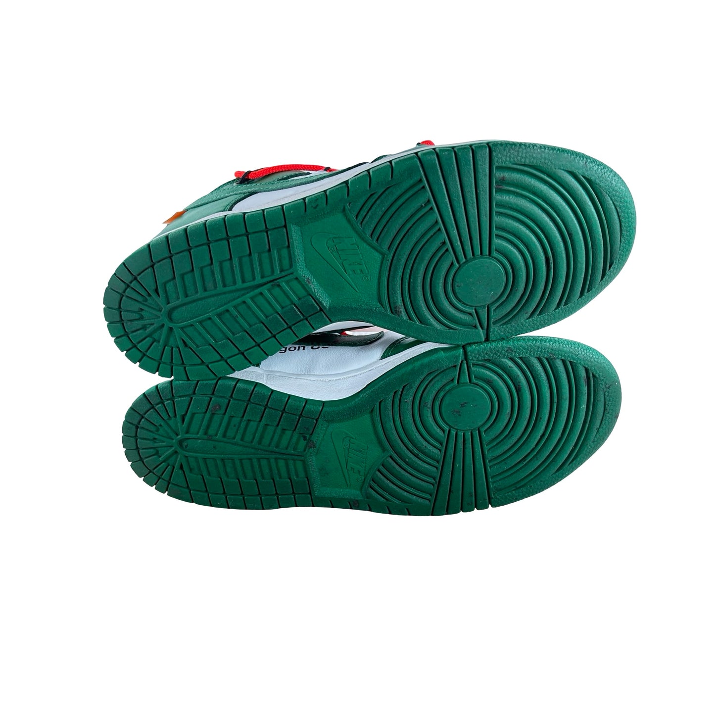 CT0856 100 Nike Dunk Low Off-White Green [USED] - 7.5 M (Used2)