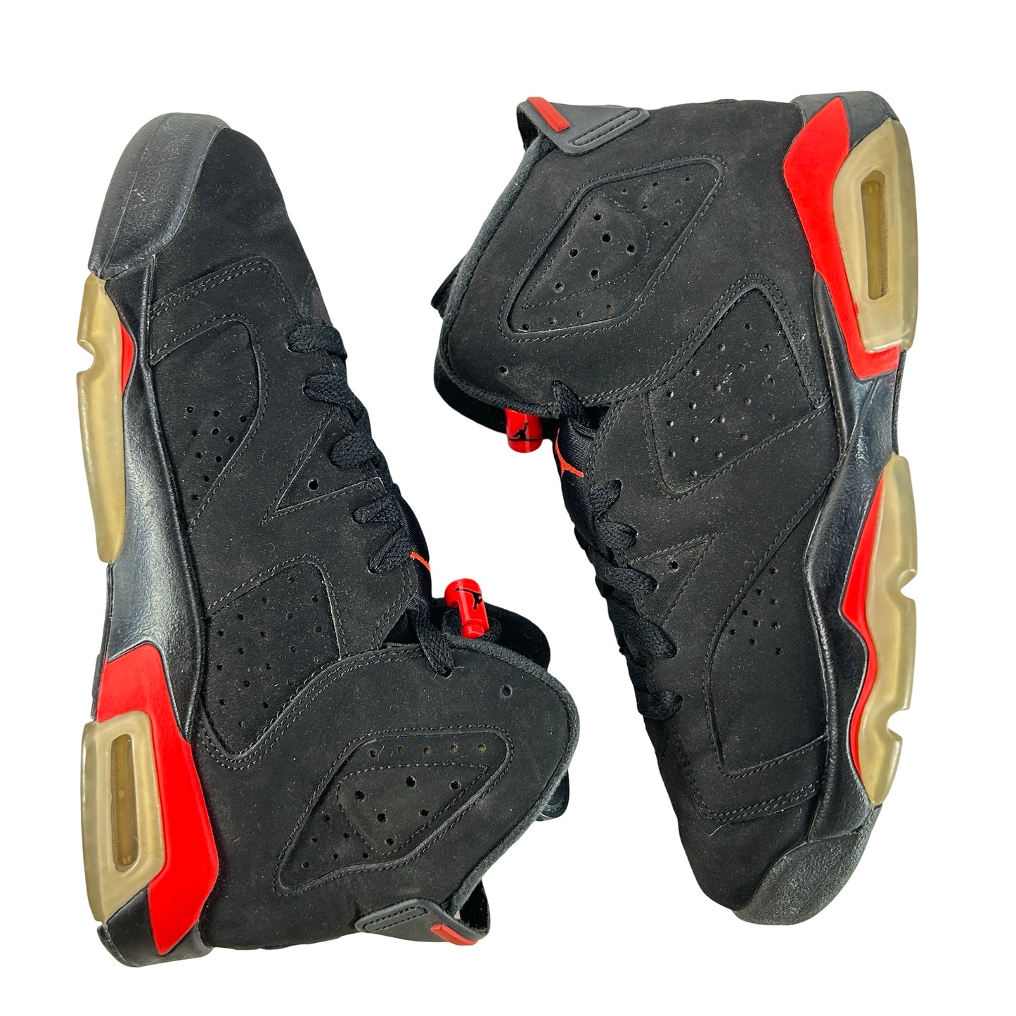 384665 060 Jordan 6 Black Infrared 2019 (GS) - 6 Y (Used) (No Box)