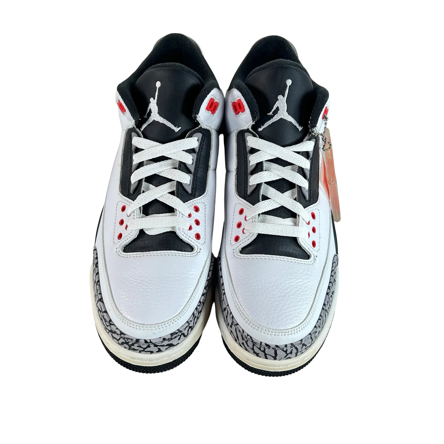 136064 123 Jordan 3 Retro Infrared 23 - 9 M (Yellowing) (No Box)
